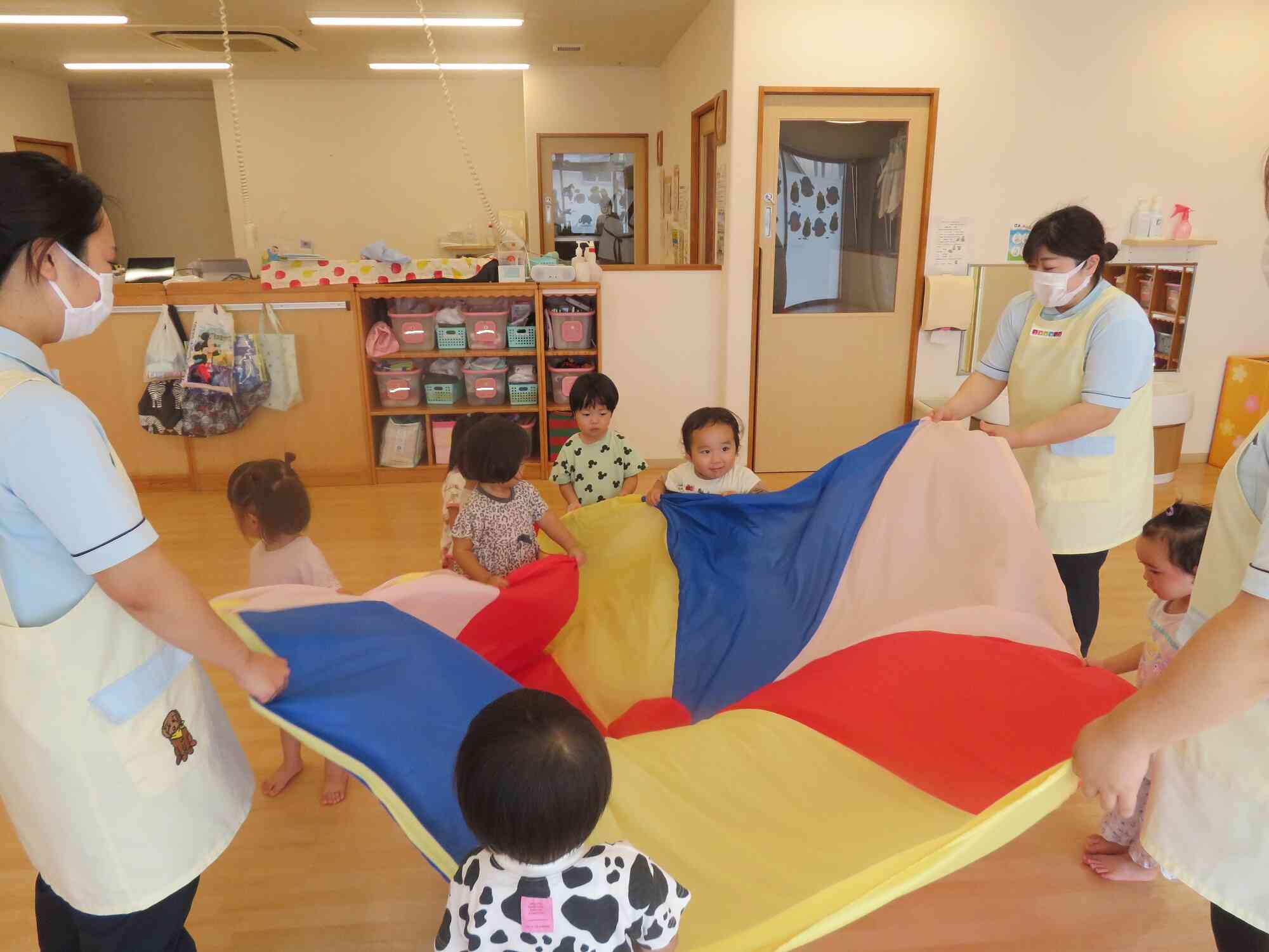 パラバルーンって楽しいね！