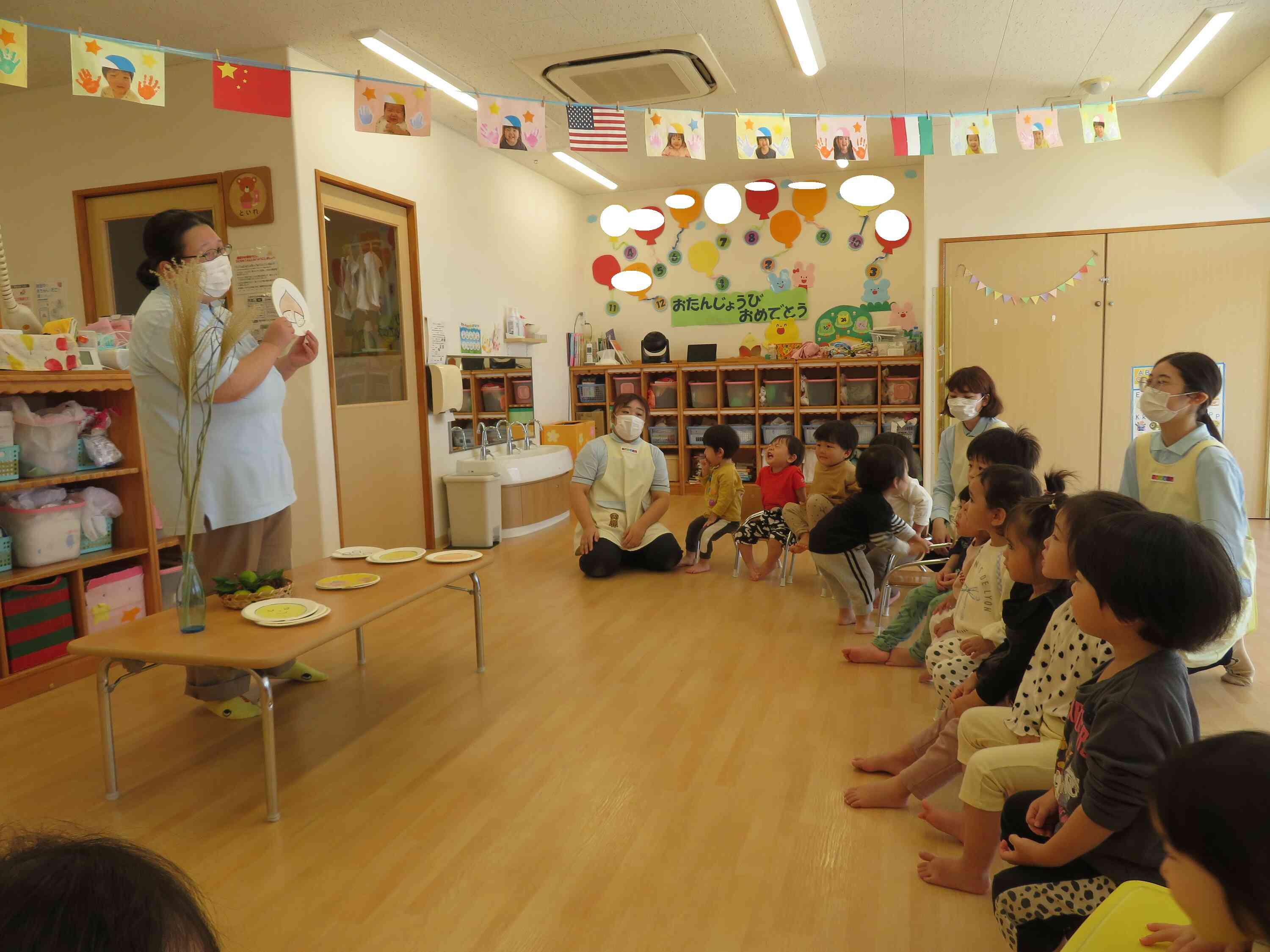 十三夜についての食育活動に参加しました！