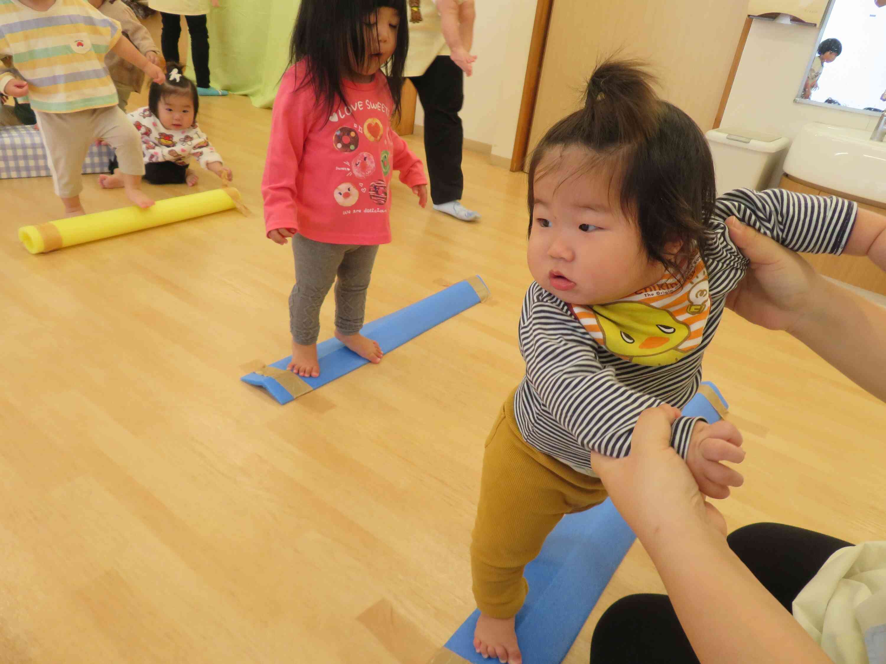 バランス、バランス～！