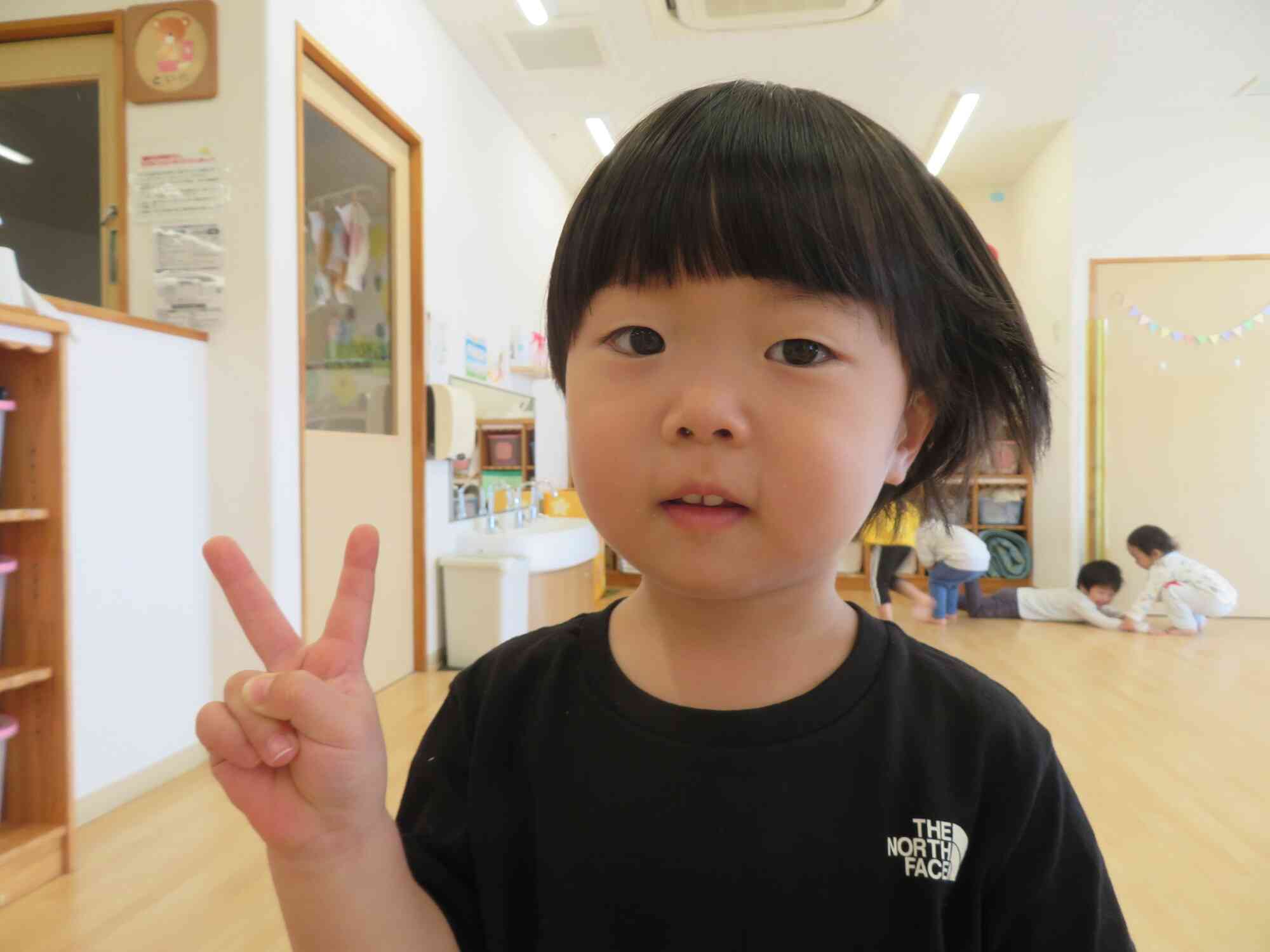 0歳児クラスから入園してこんなにおおきくなりました!元気でね♡