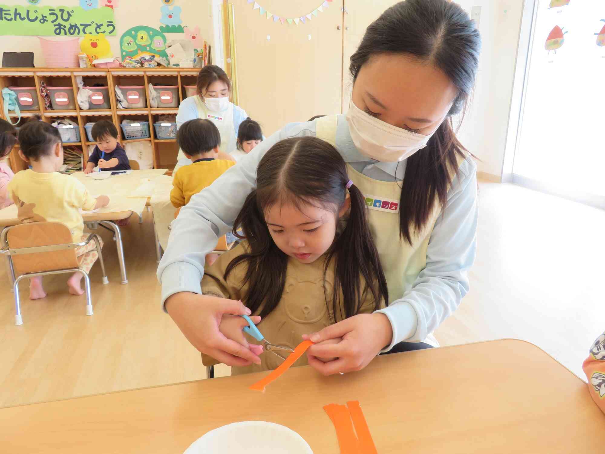 製作活動の様子！