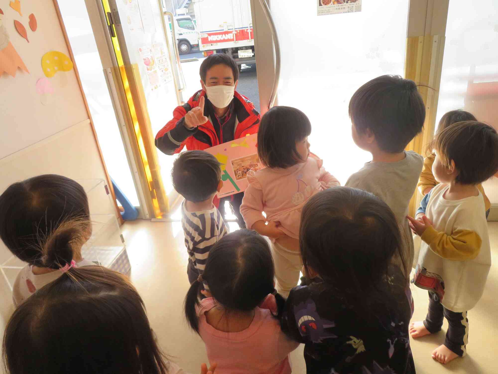 いつも食材の配達をありがとうございます！