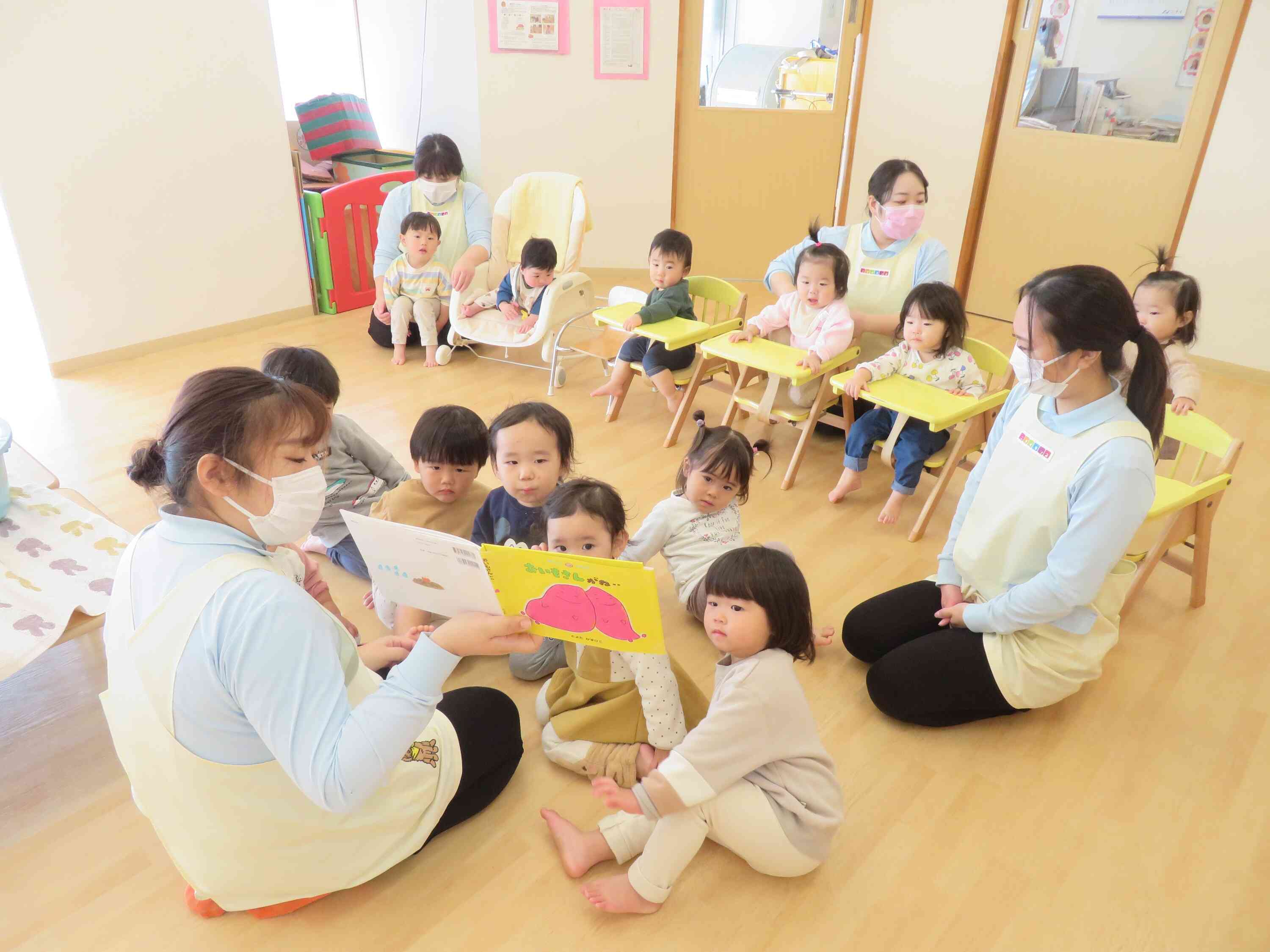 みんなでさつまいもの絵本も見ました！