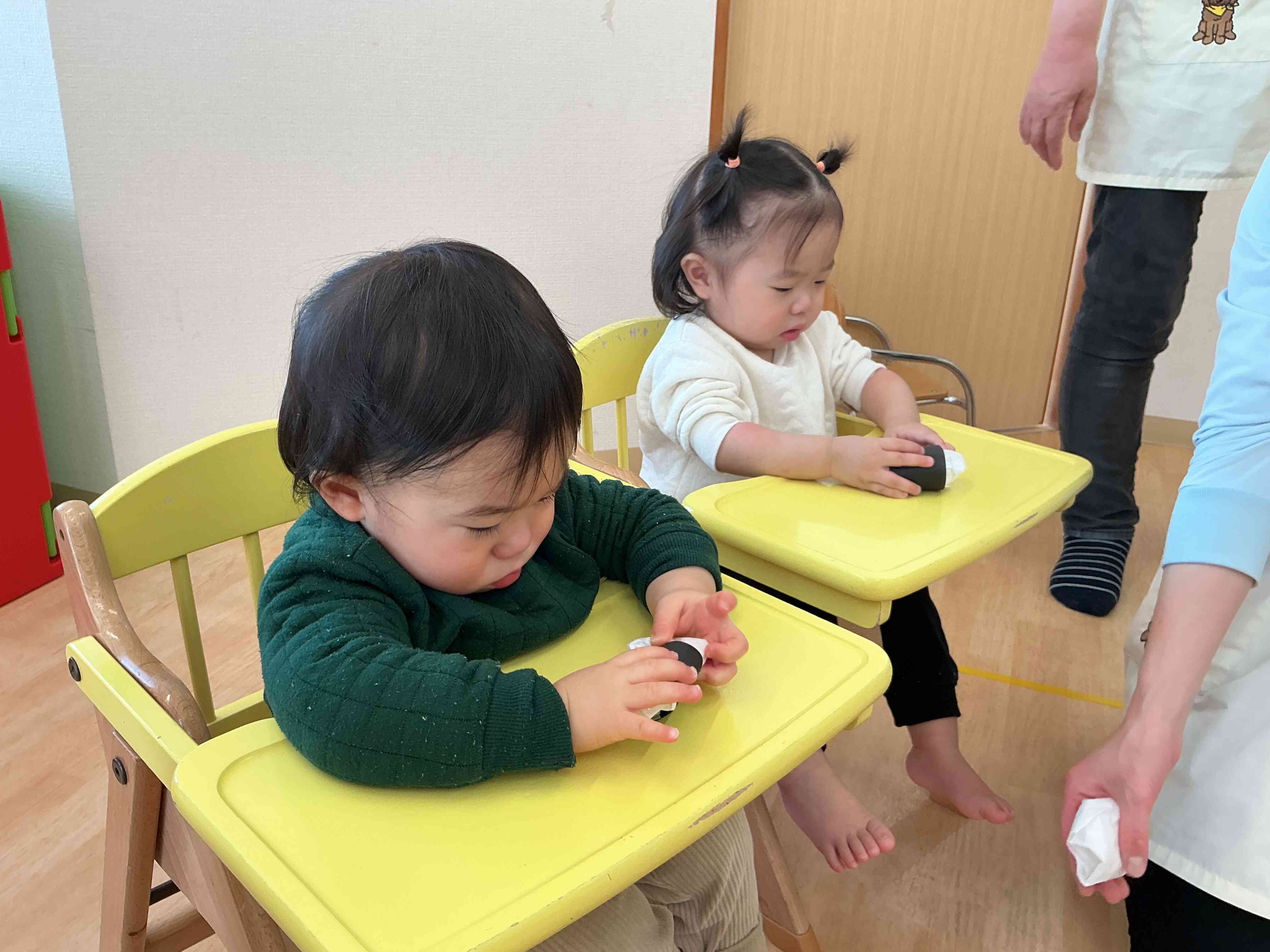 おもち作りに挑戦！