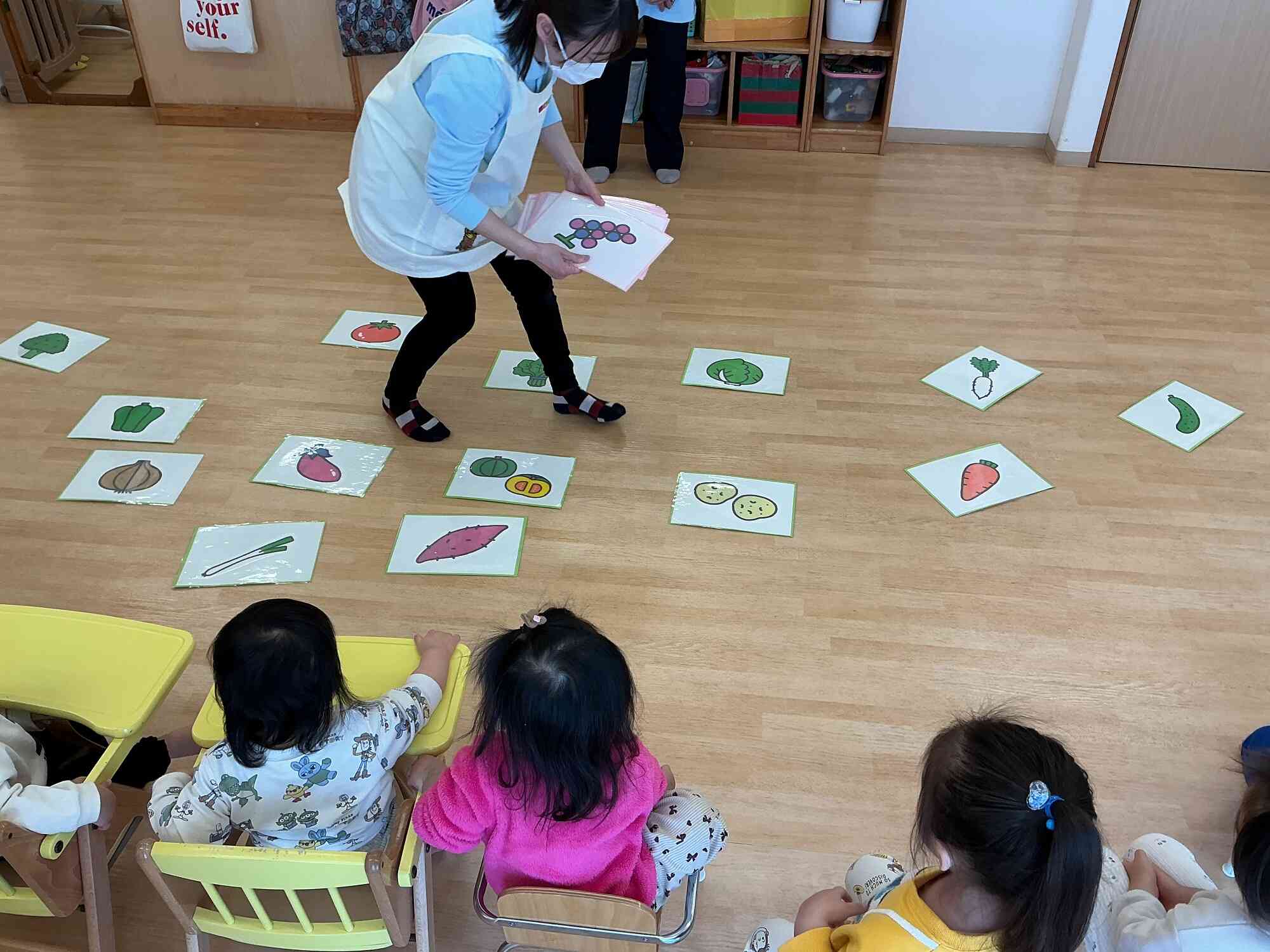 なにがはじまるのか、わくわくしています♪