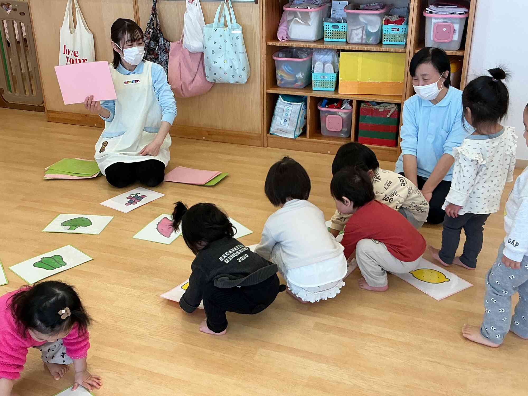 何のやさい・くだものかな？