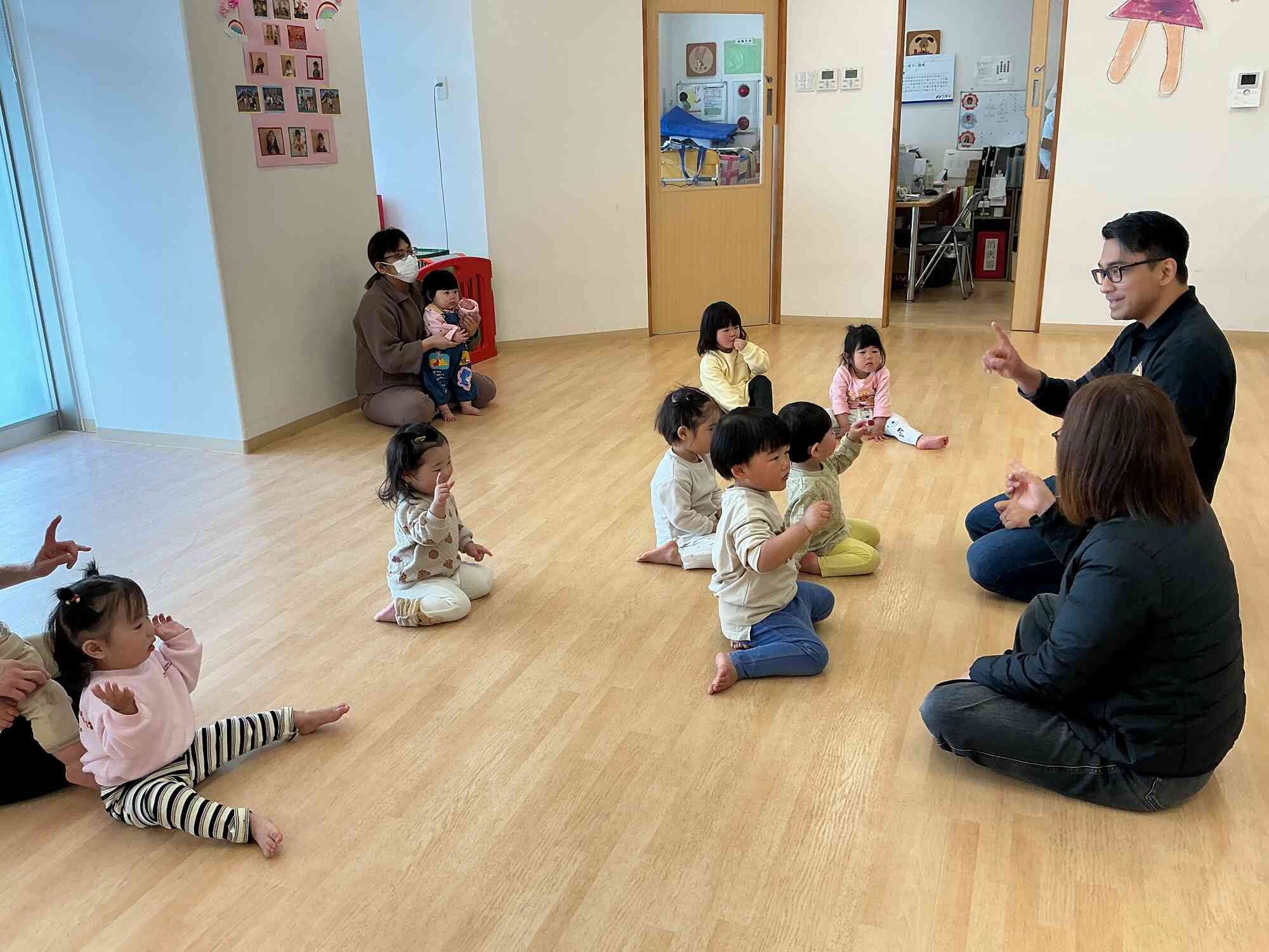 今日は、お友だちも遊びに来てくれました！