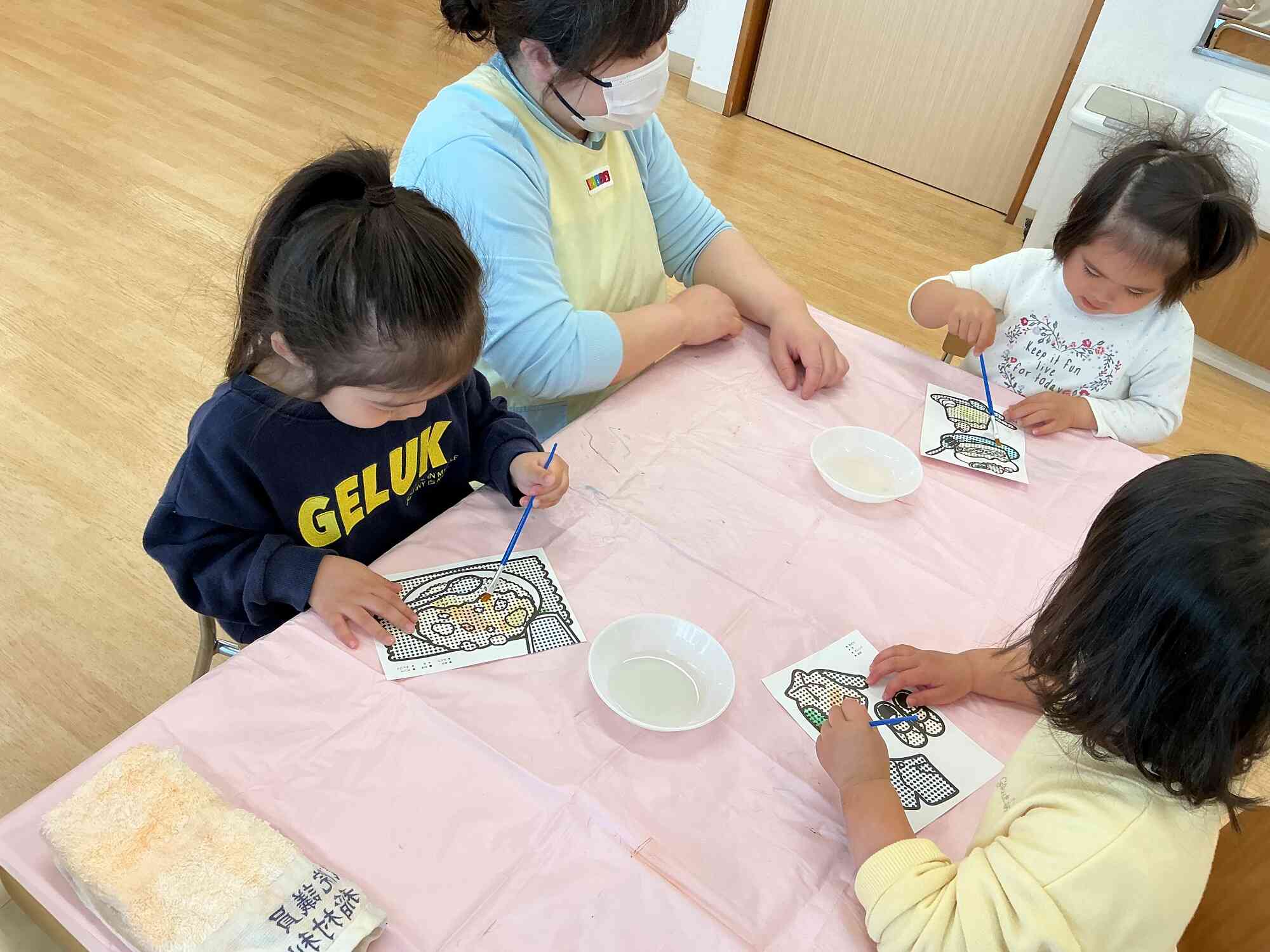 なにをしてあそんでいるのかな？