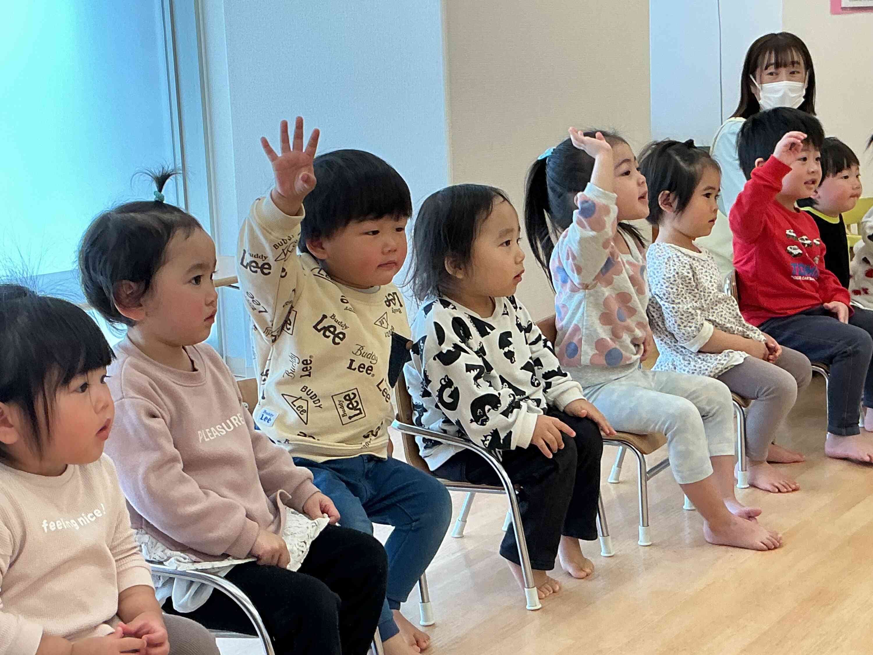 今日は、お楽しみ会の日です！