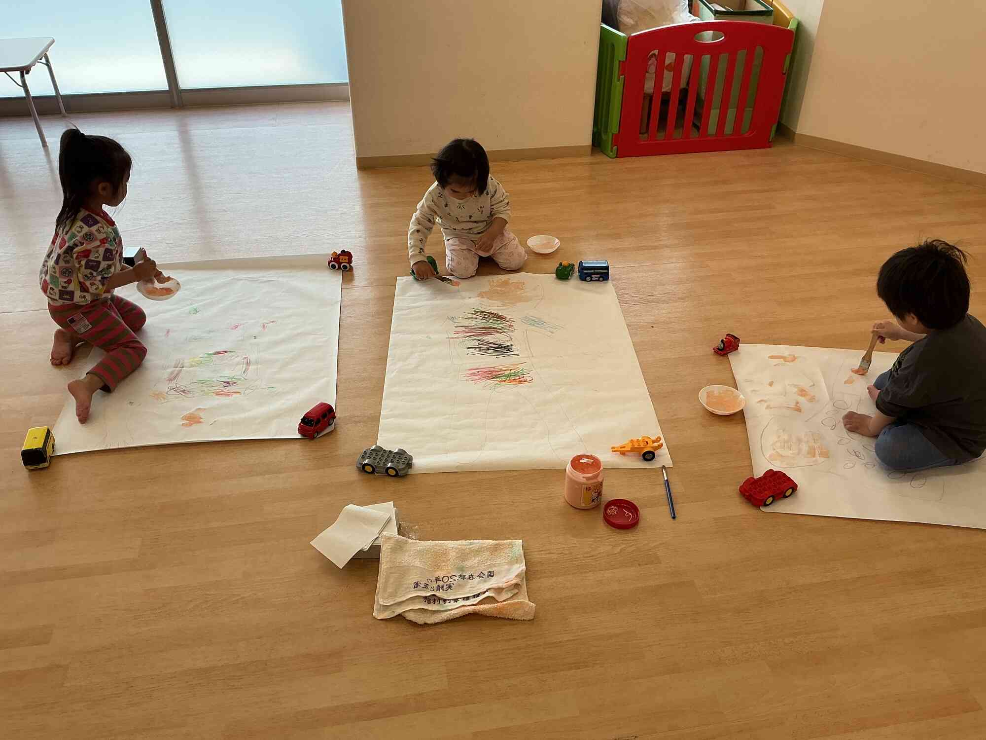 なにをつくっているのかな？