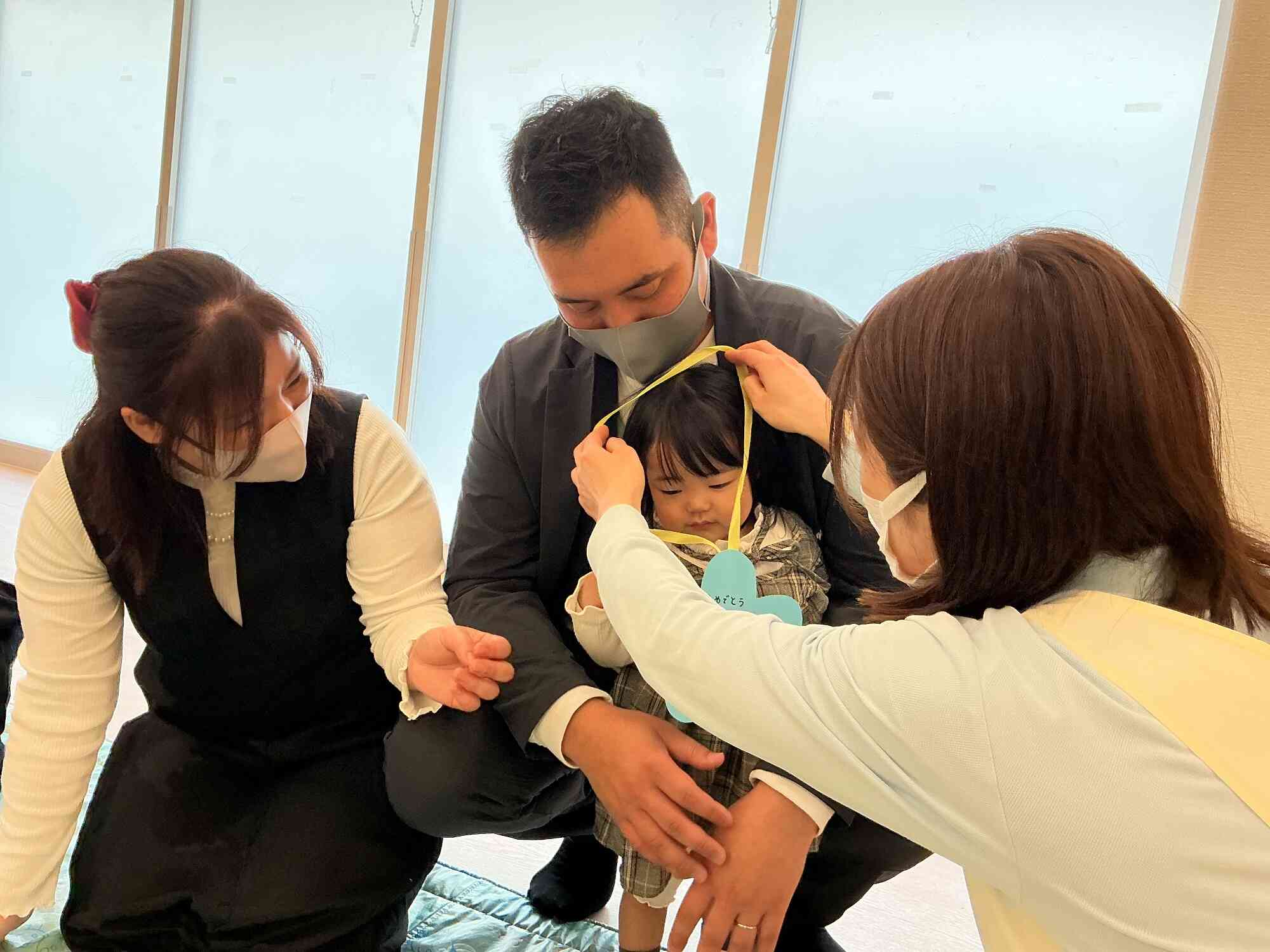 メダルのプレゼントです！