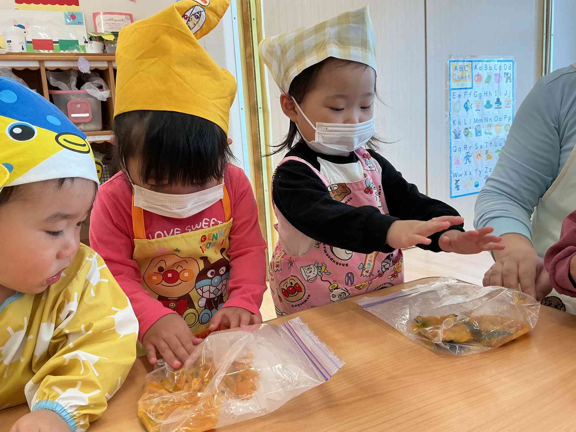 はじめてのクッキング！