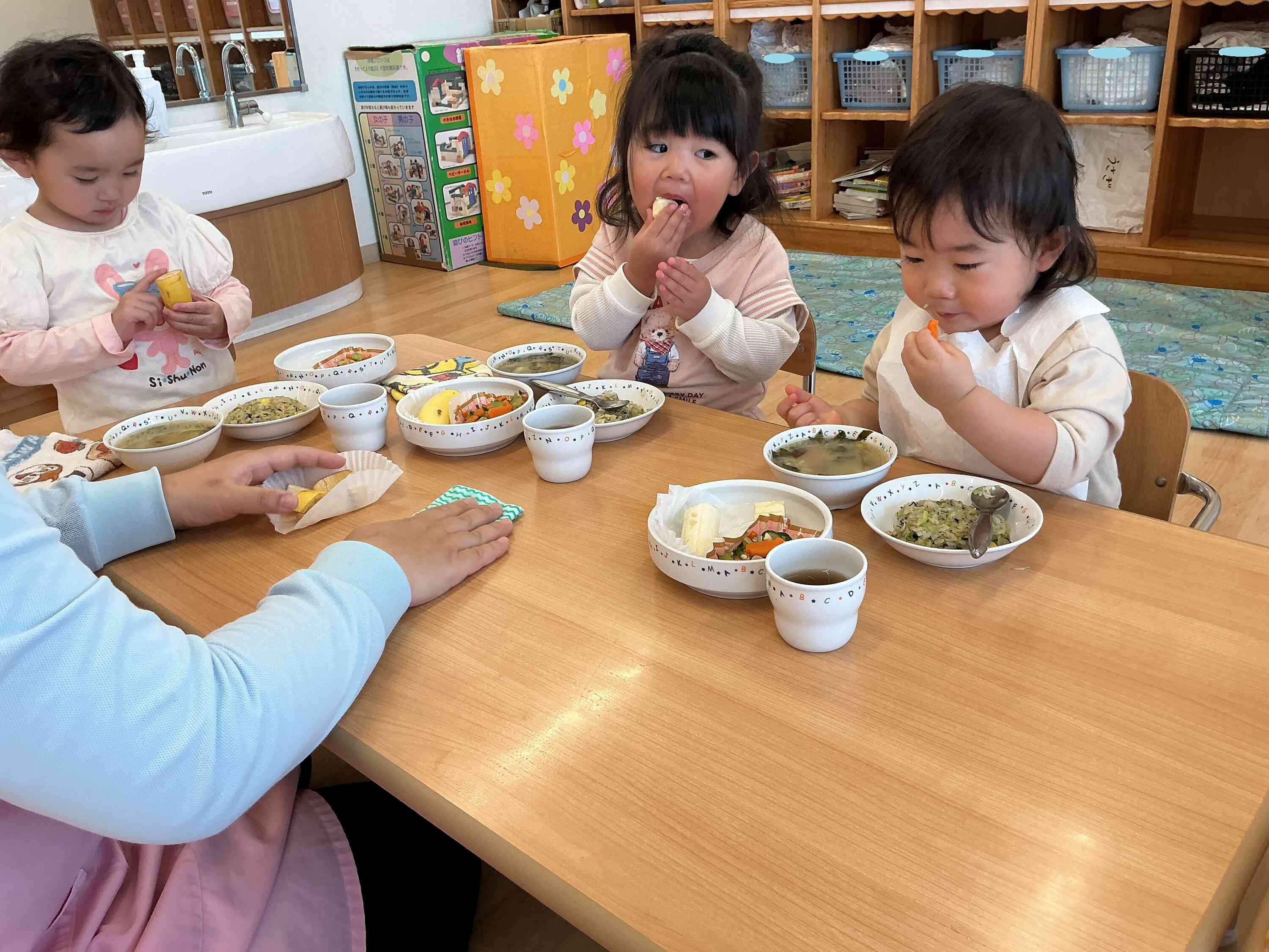 誕生日会の給食は…