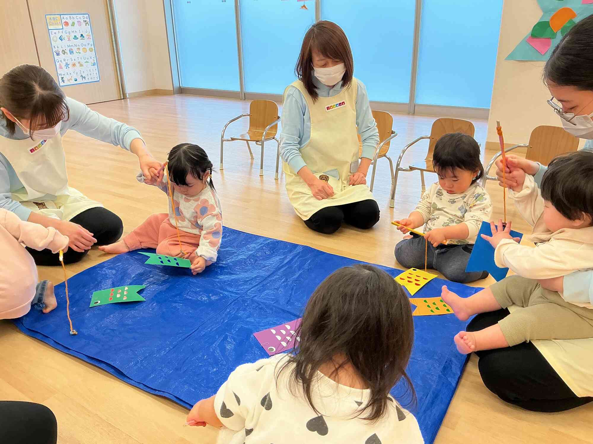 こいのぼり じょうずに釣れるかな?