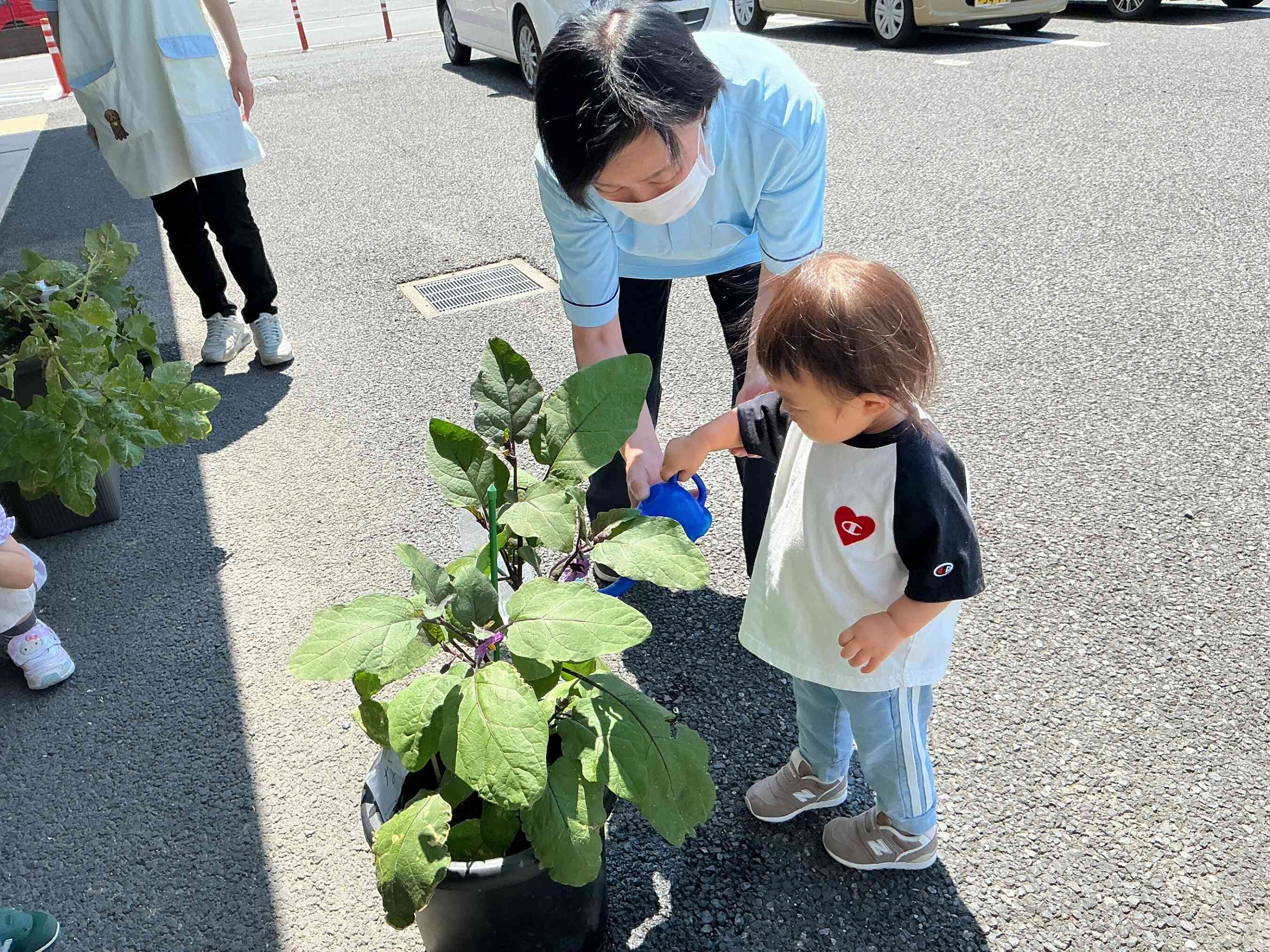 「大きくなってね」