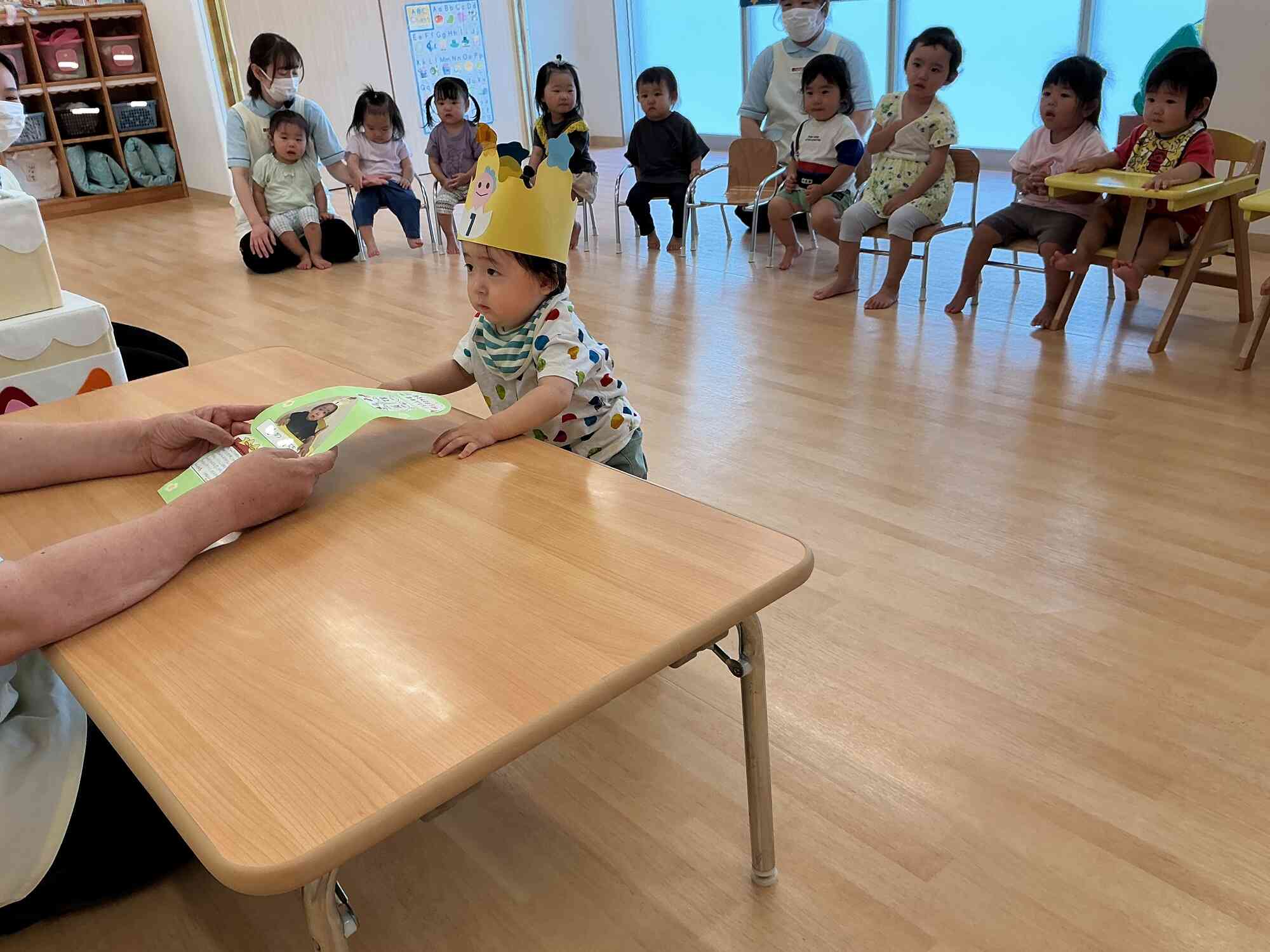 1歳のお誕生日 おめでとうございます！