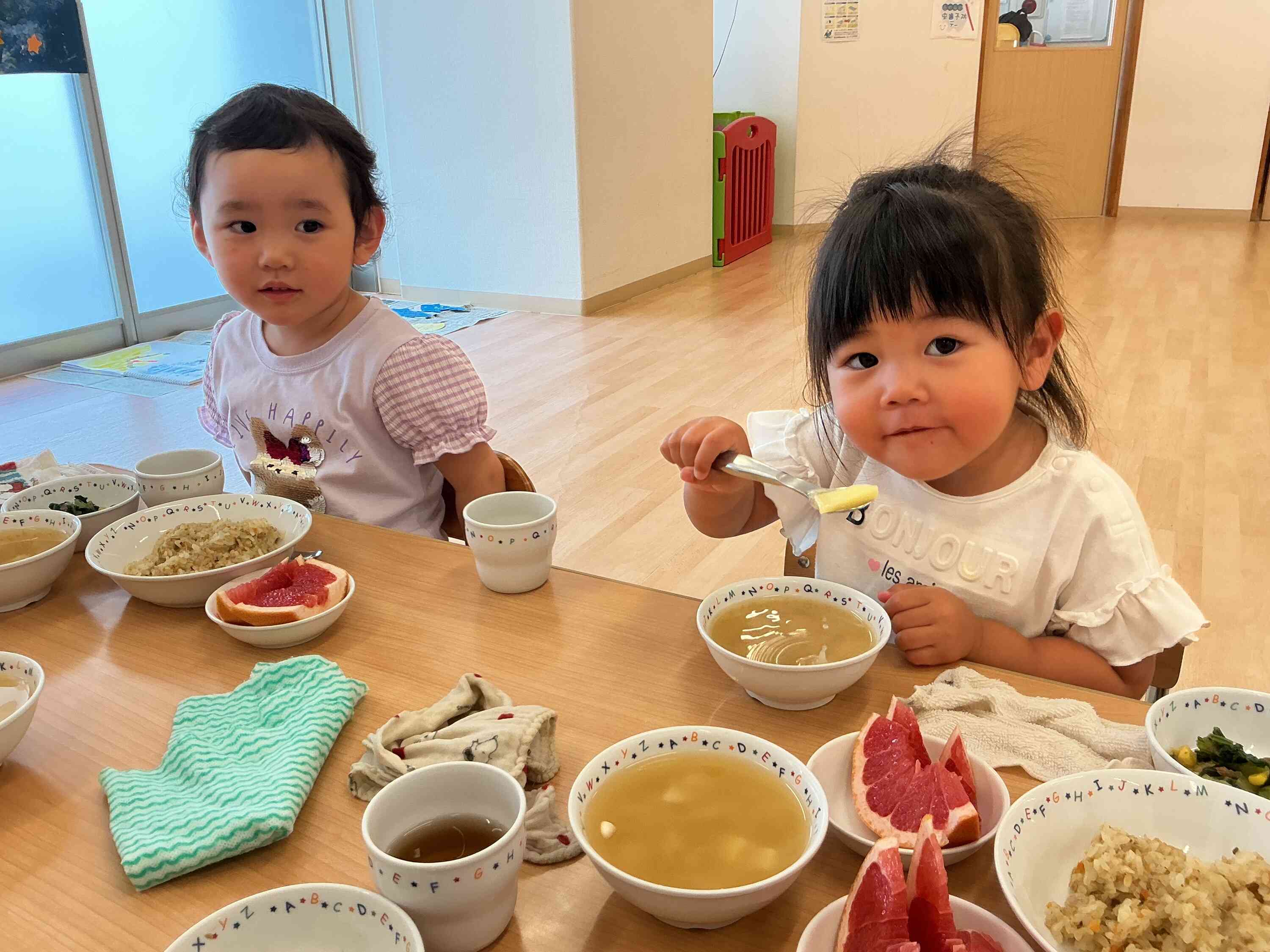 じゃがいものおみそ汁 美味しいね！