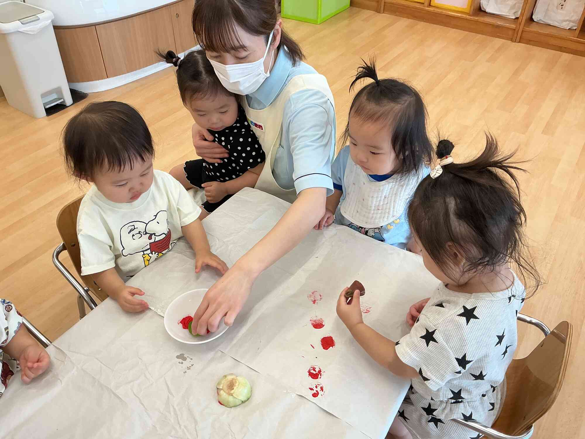 野菜の断面はどんな形をしているのかな？