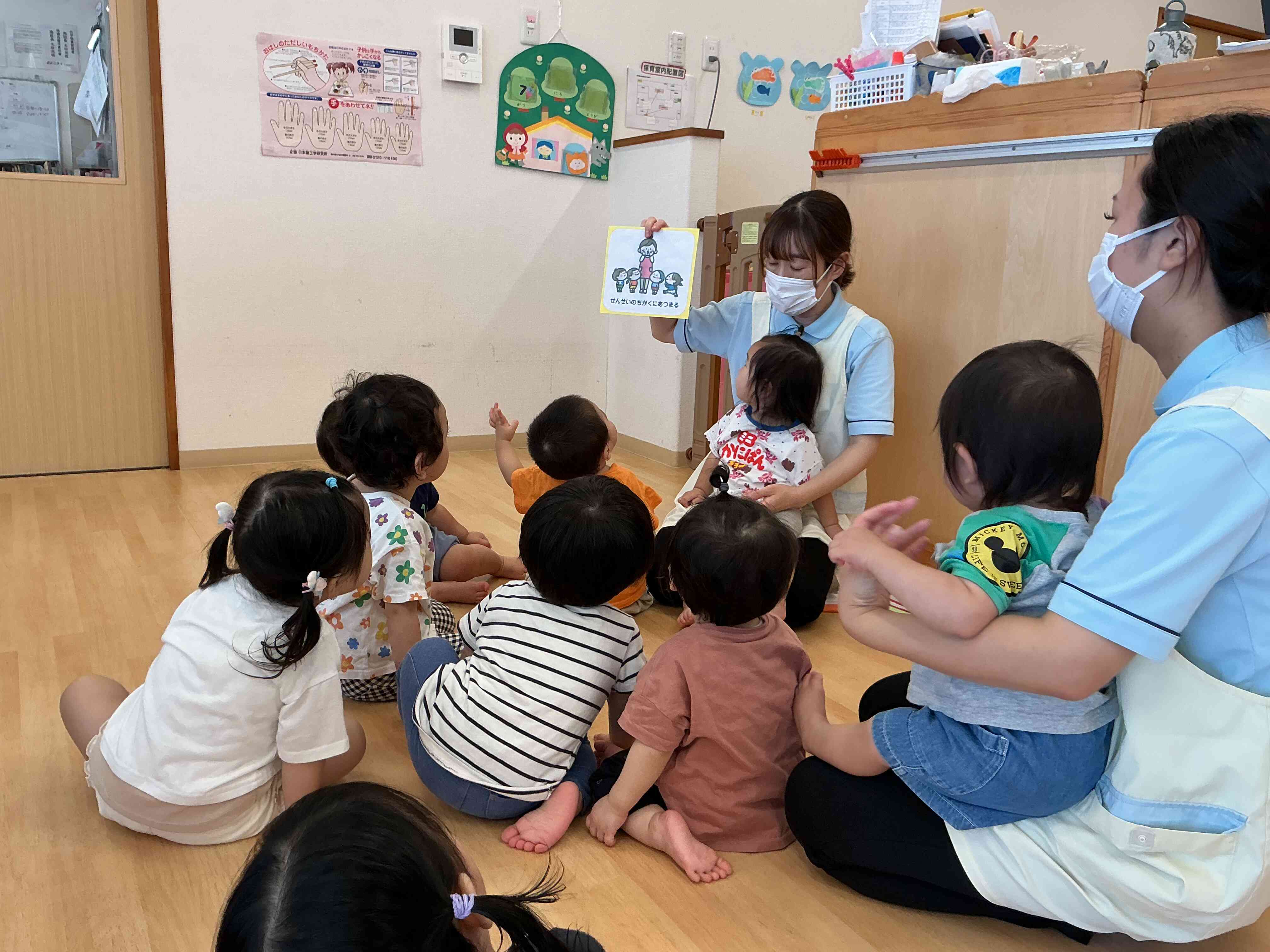 ７月の避難訓練、防犯訓練に参加しました！