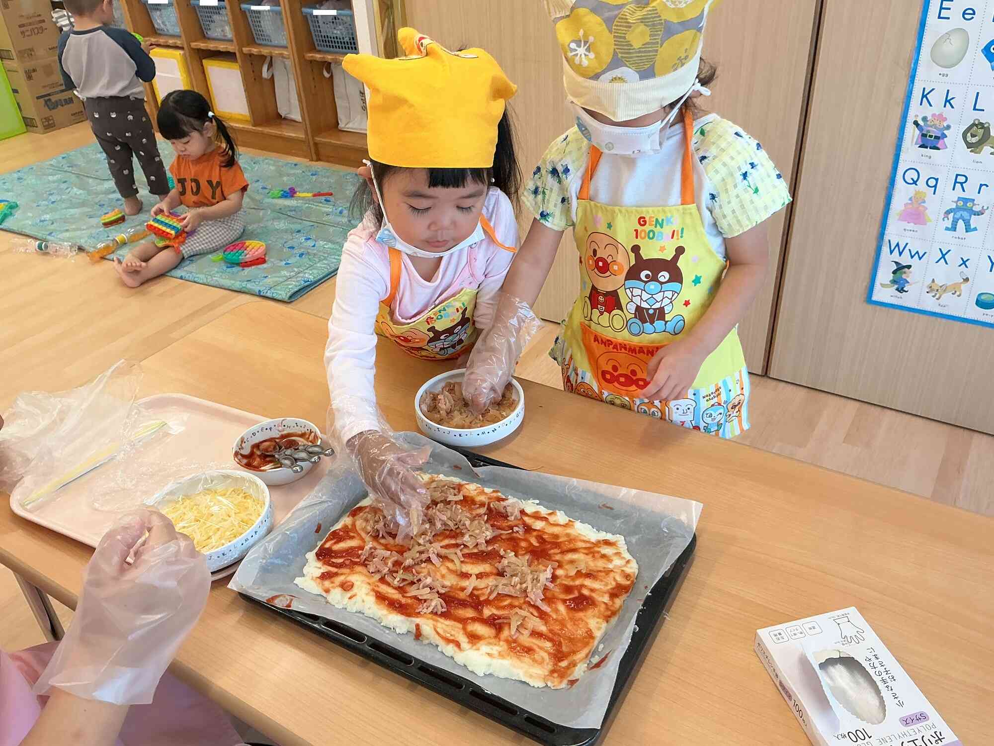 今日のクッキングは…