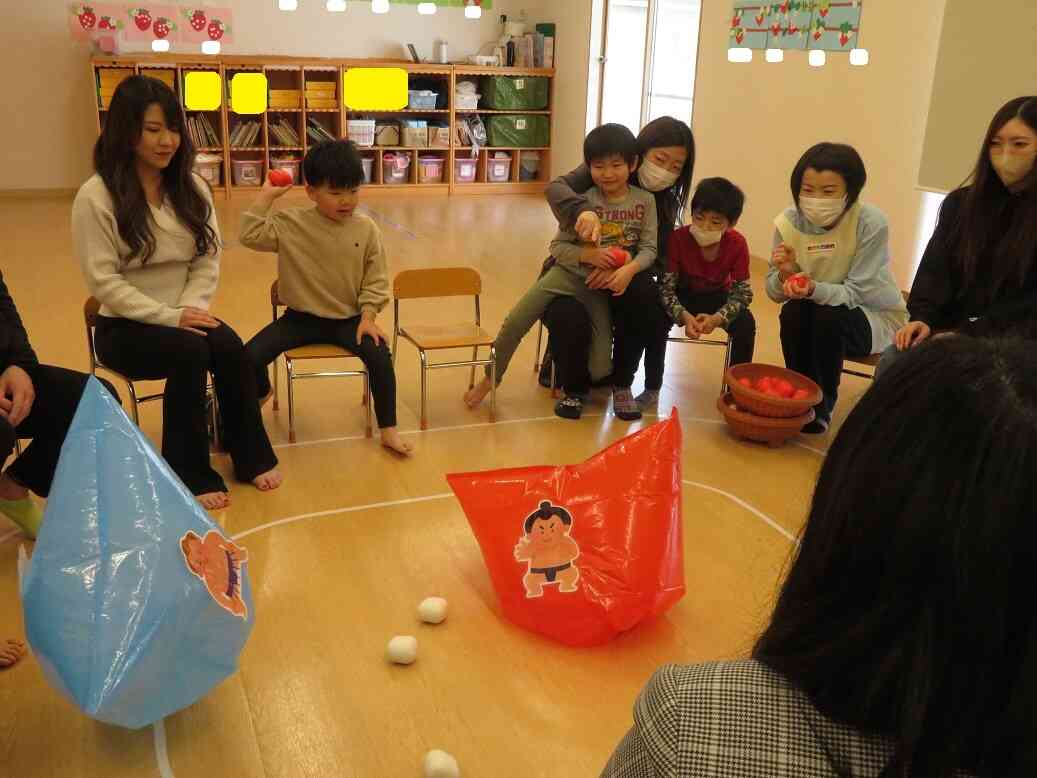 お相撲さん対決！