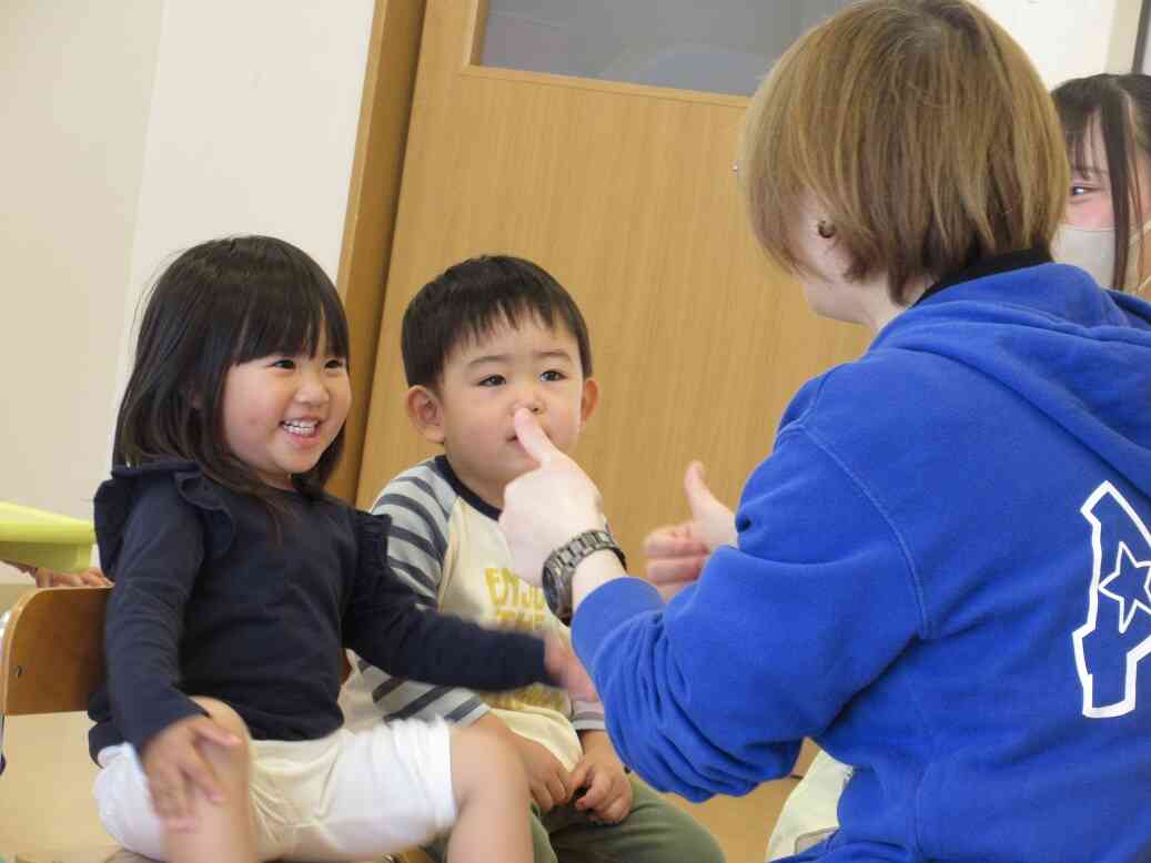 先生に「Good job！」と言ってもらえたよ！