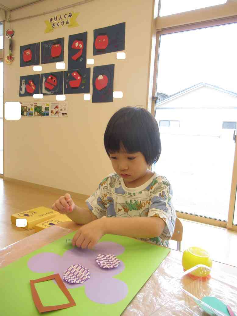 ぱんだ組（4歳児）の「ぶどう」