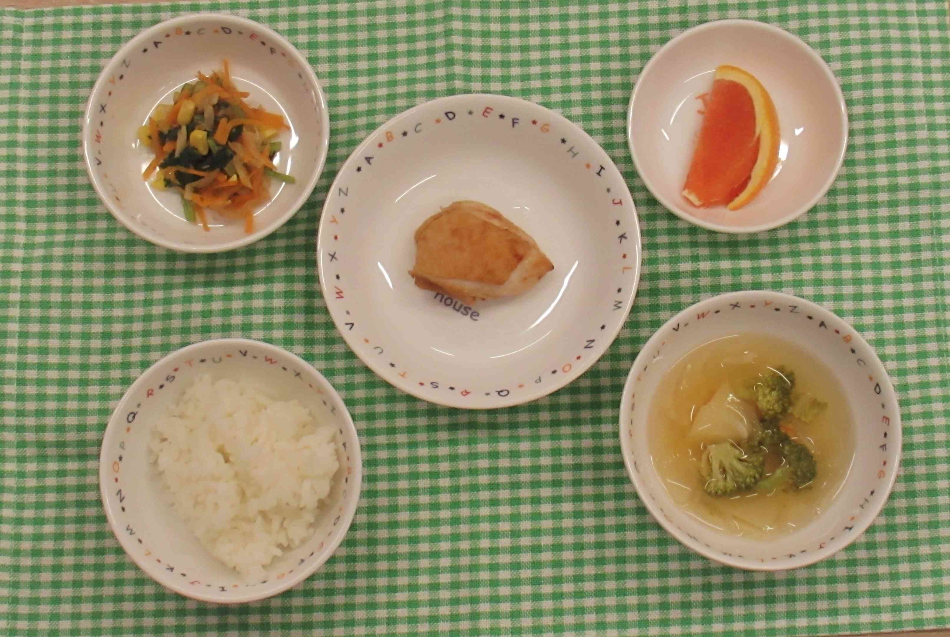 9月4日の給食