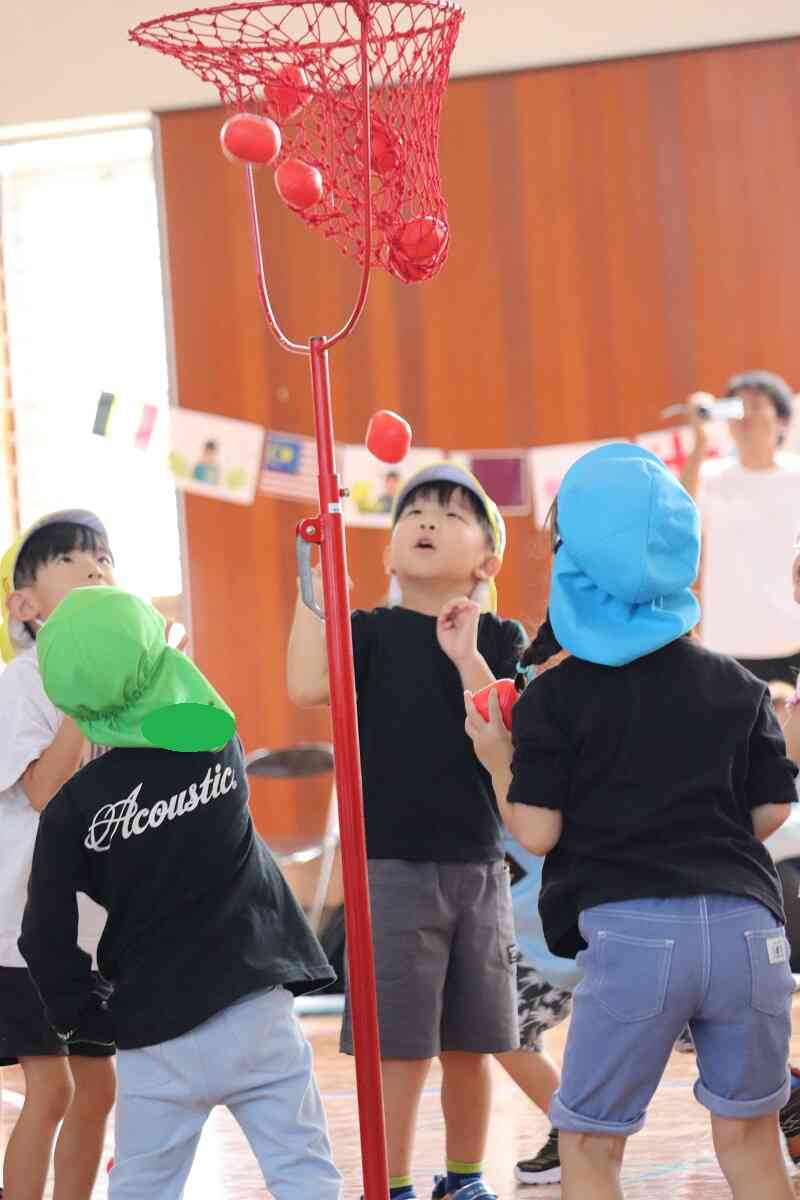 ダンシング玉入れ♪