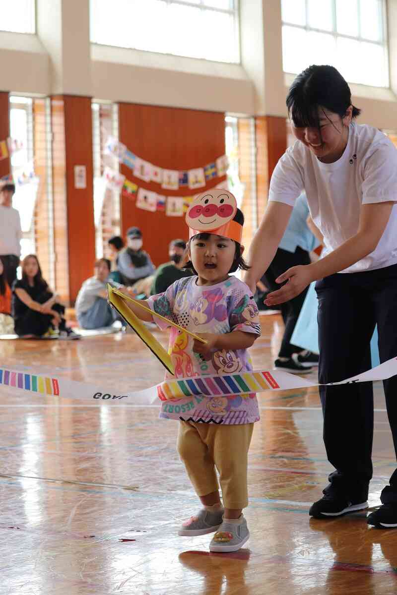 うさぎ組さん(２歳児)：バイキンマンをやっつけろ！