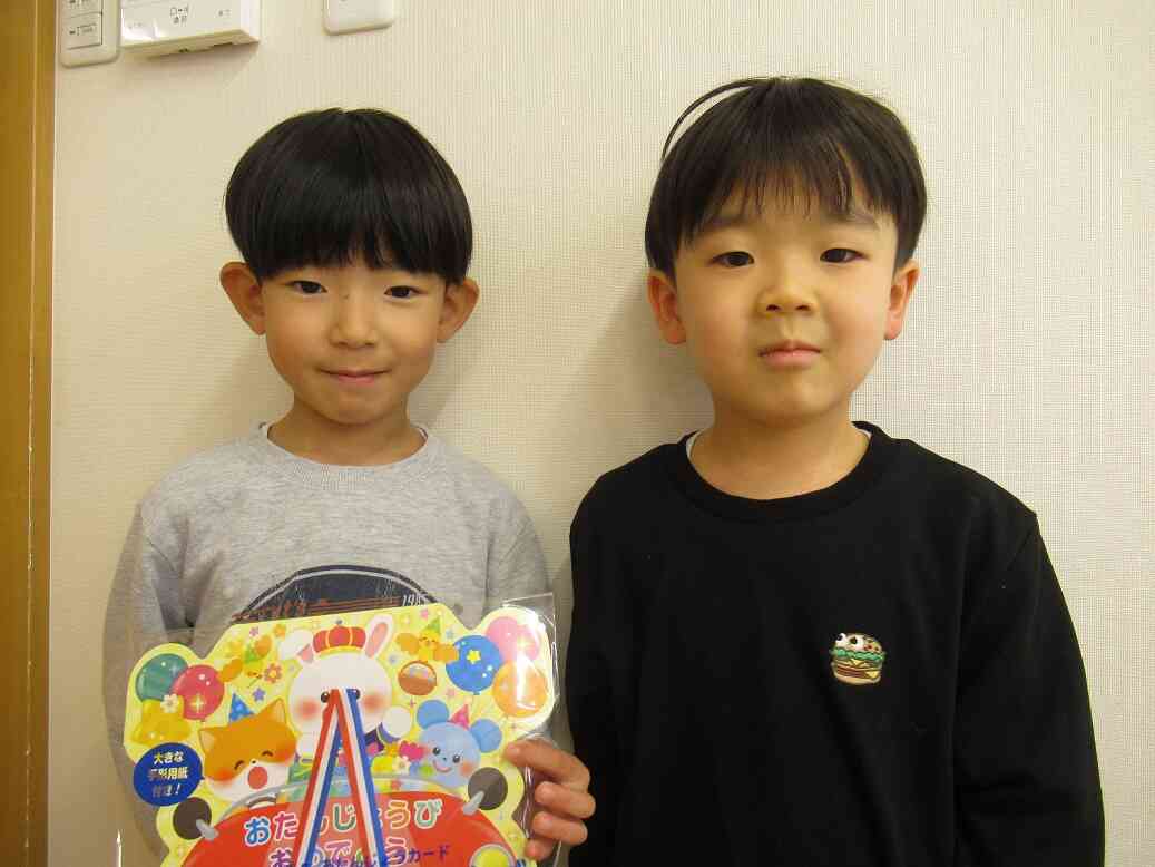 10月のお誕生会がありました☆