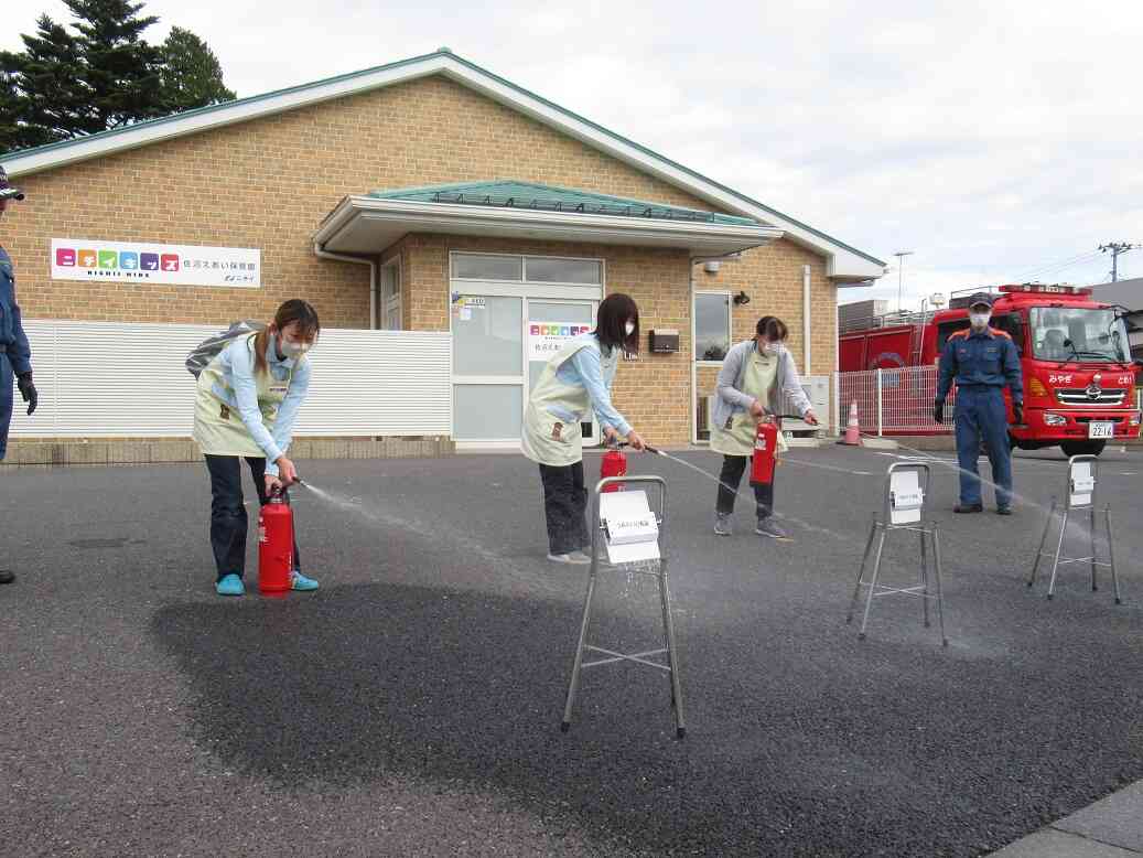 総合避難訓練がありました