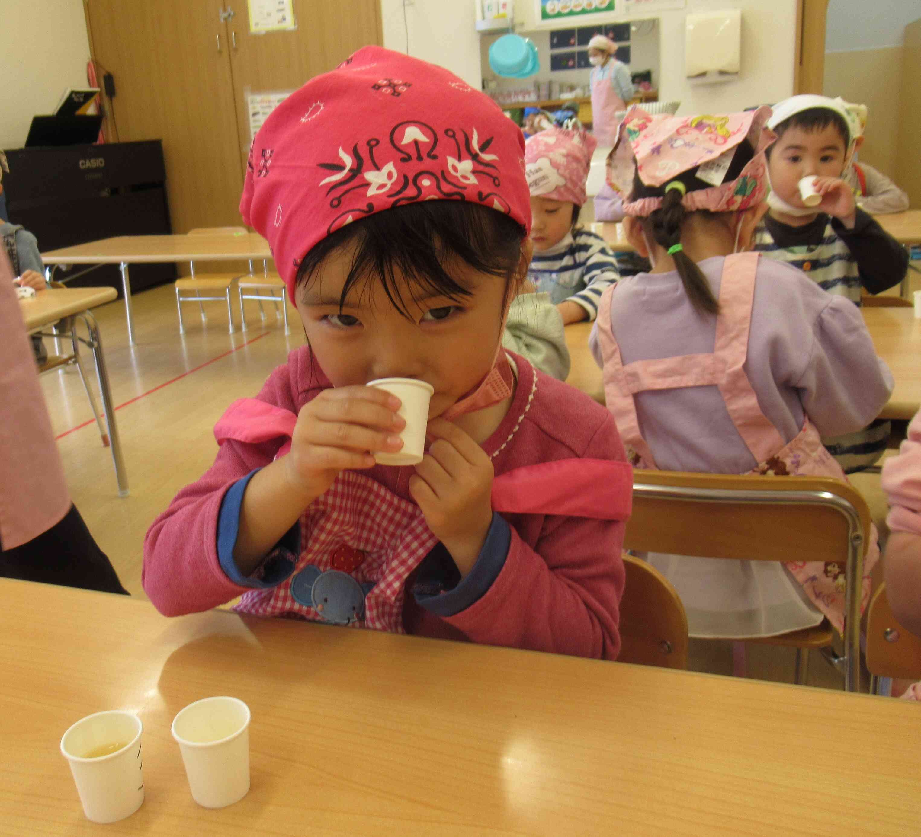 味の違い、わかったよ！