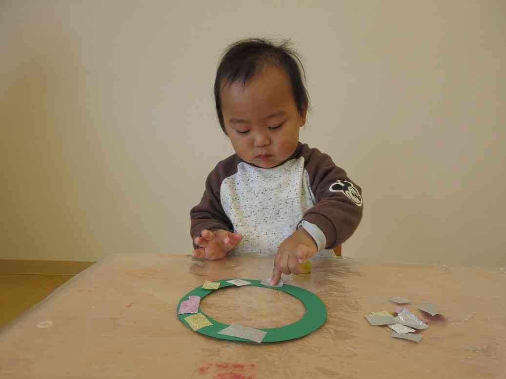 クリスマスリース作り☆