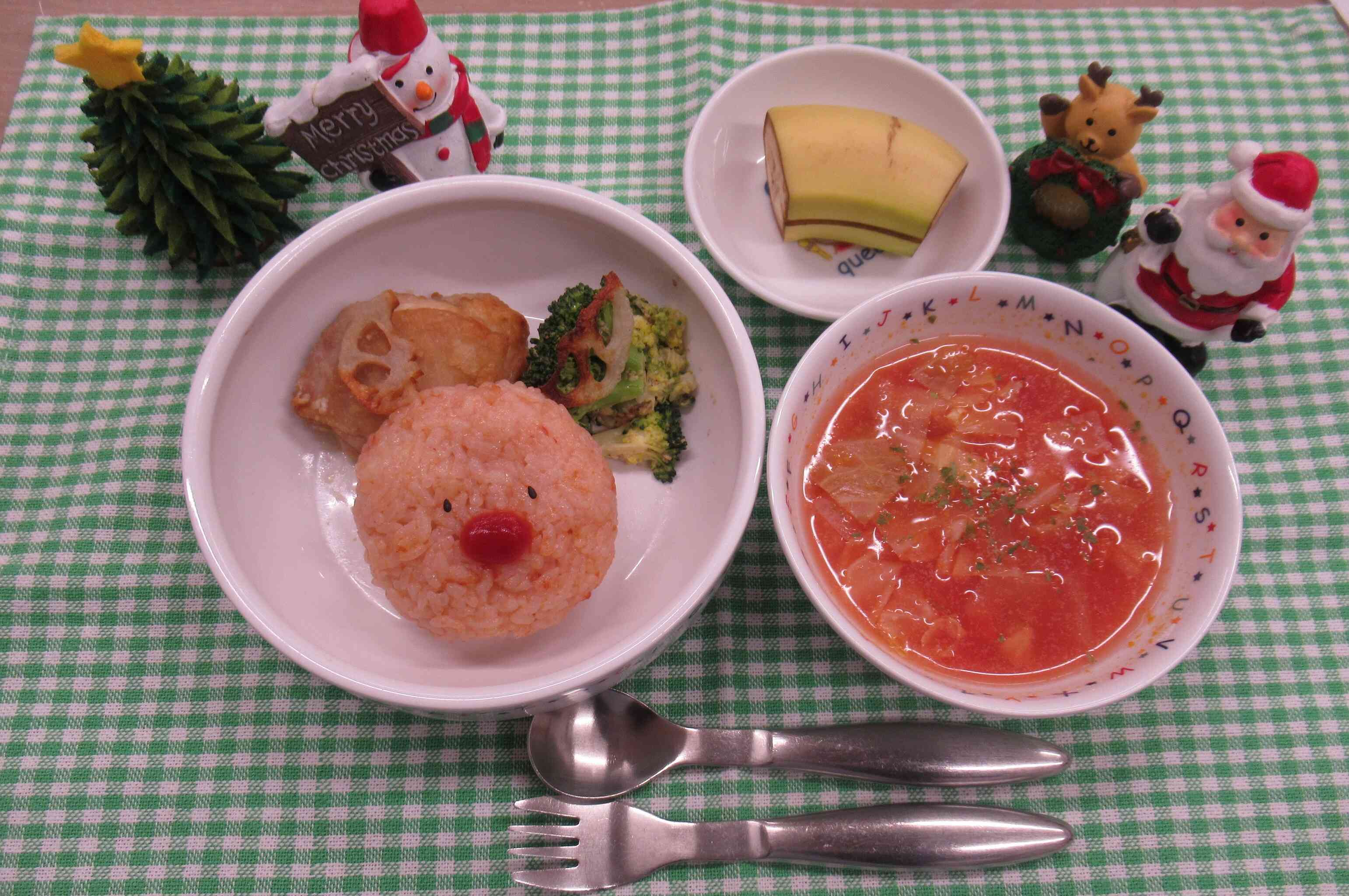 12月25日の給食