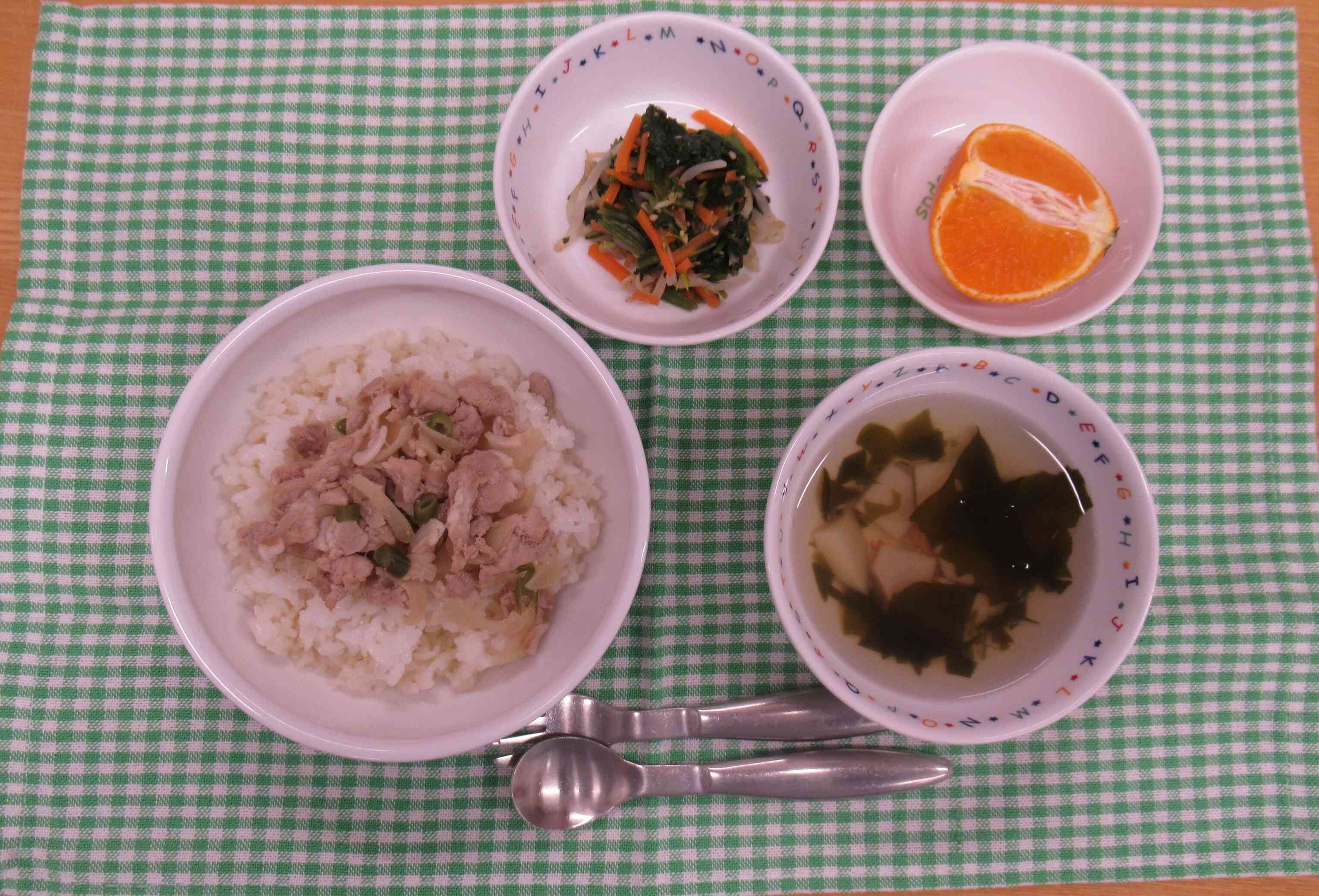12月9日の給食
