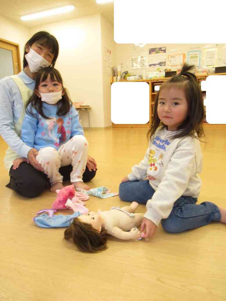 ままごと遊びも楽しんでいます♡
