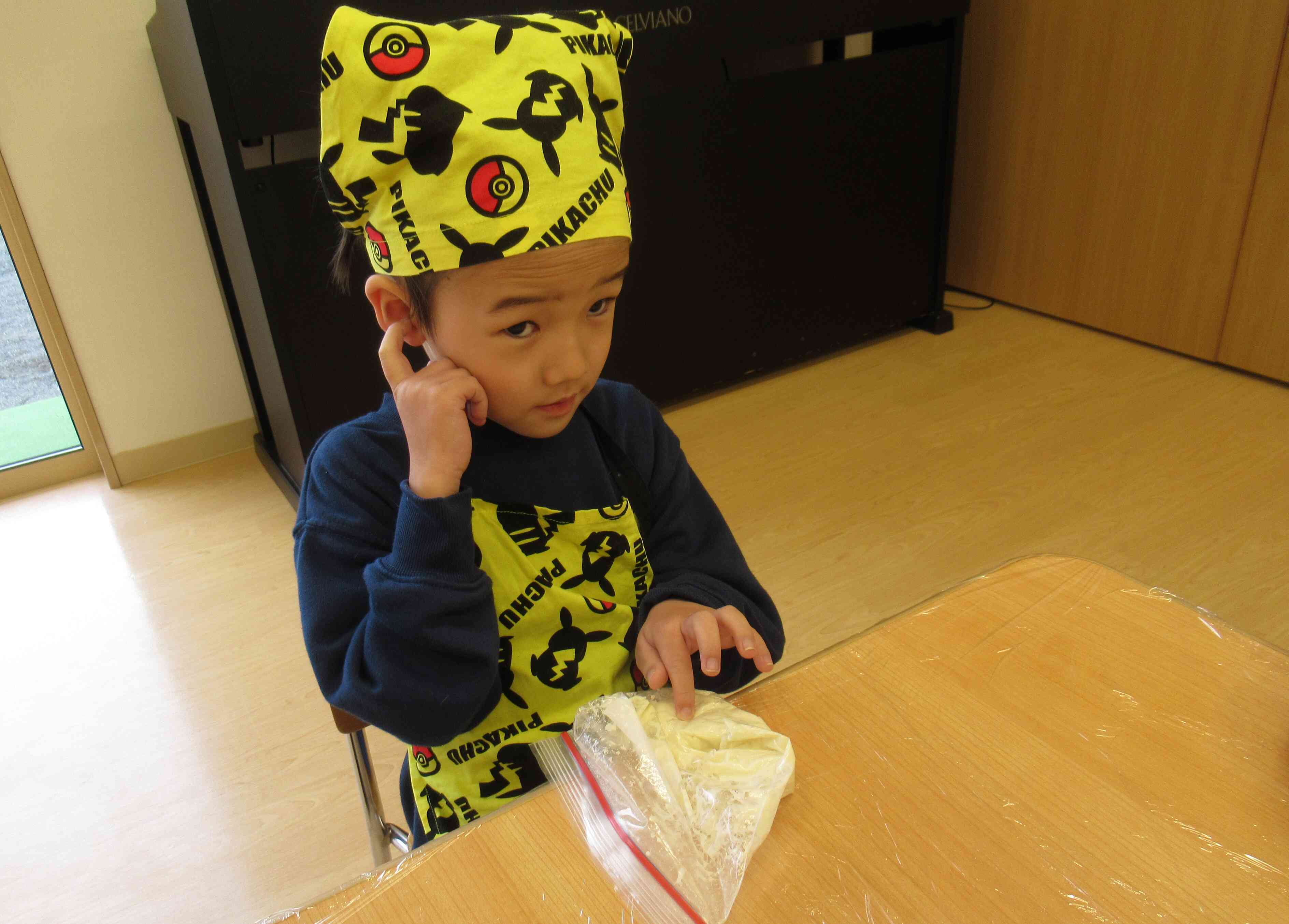 耳たぶくらいのやわらかさだね！