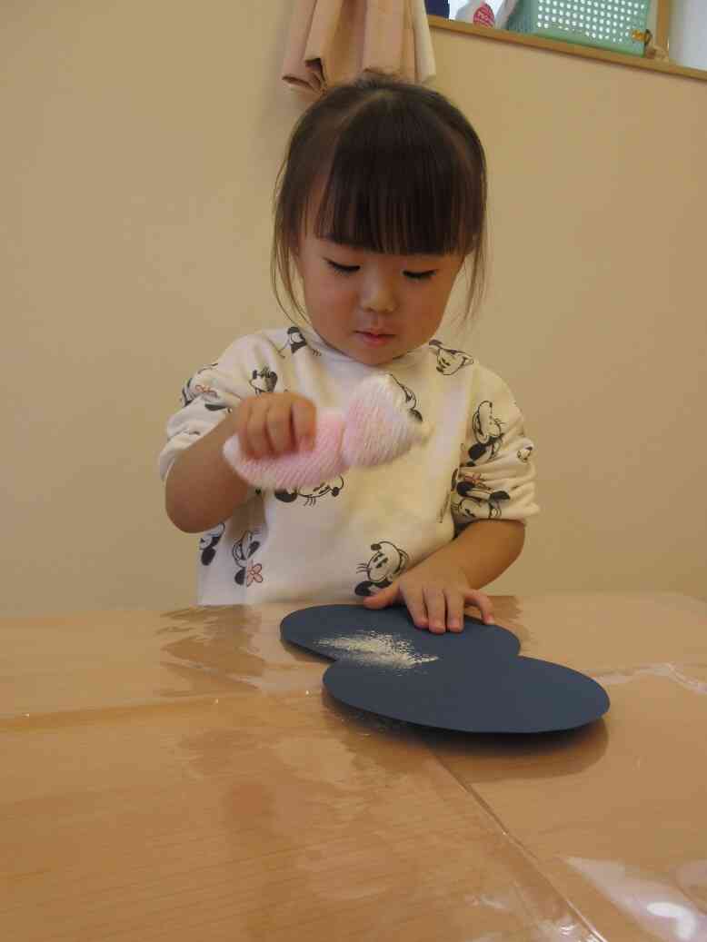 スポンジトントン楽しいな♪