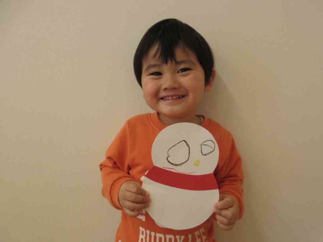 ぼくの雪だるま♡