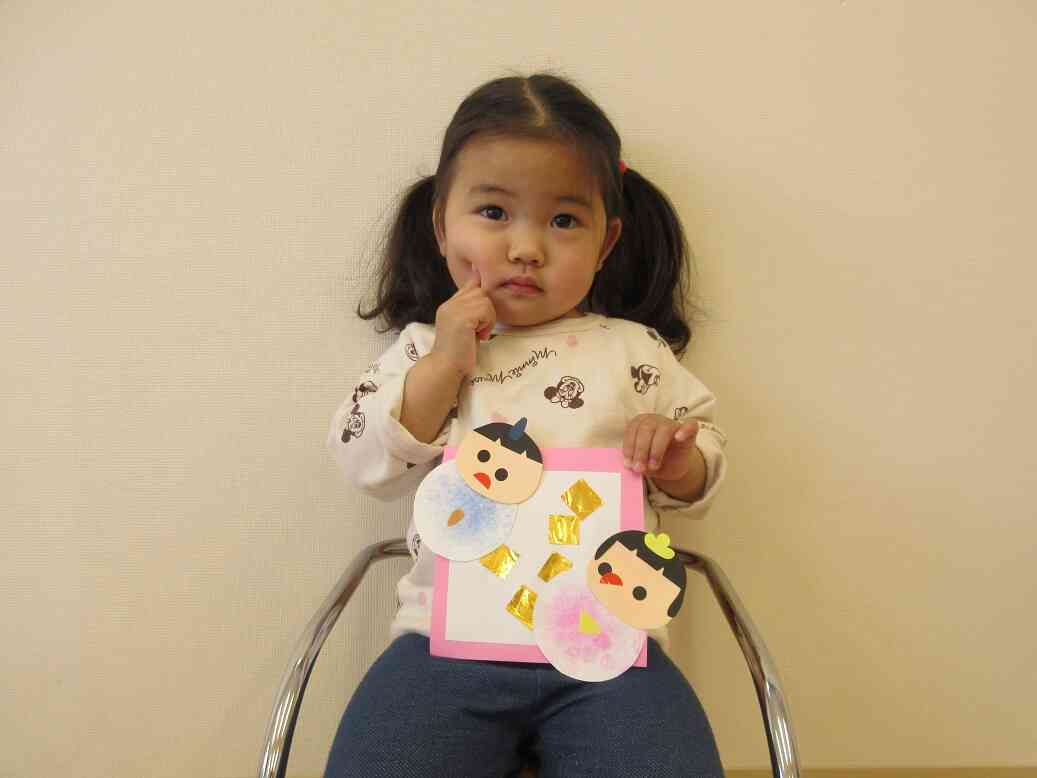 わたしのおひなまさま♡ひな祭りが楽しみだね♪