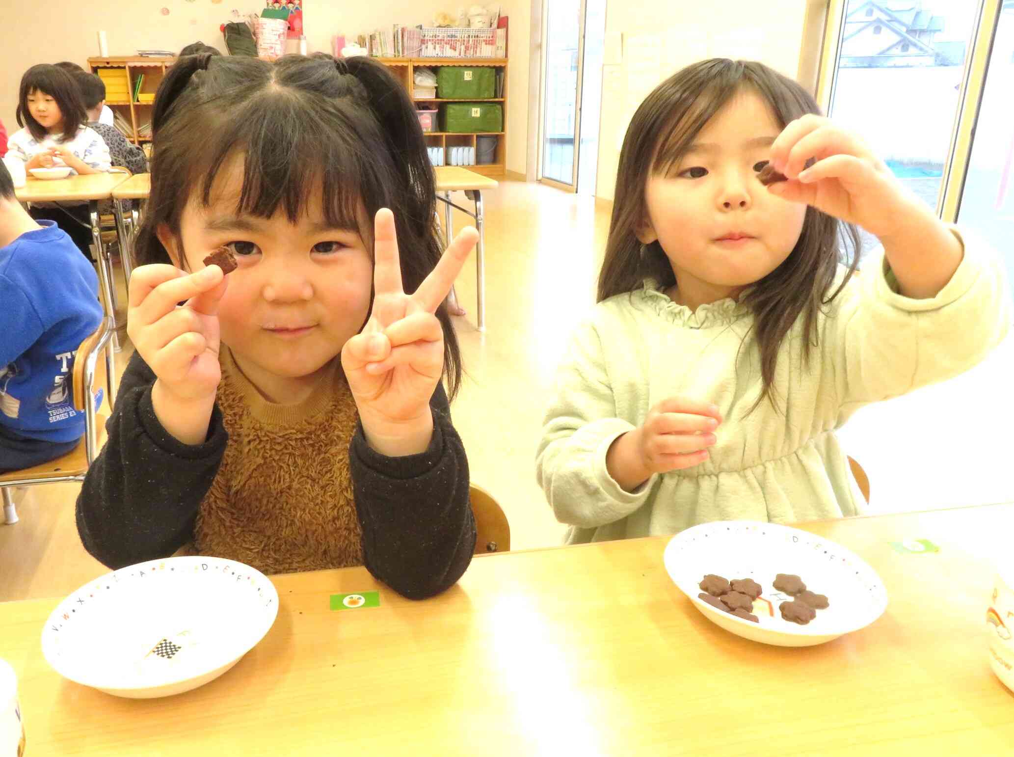 クッキーが焼きあがりました