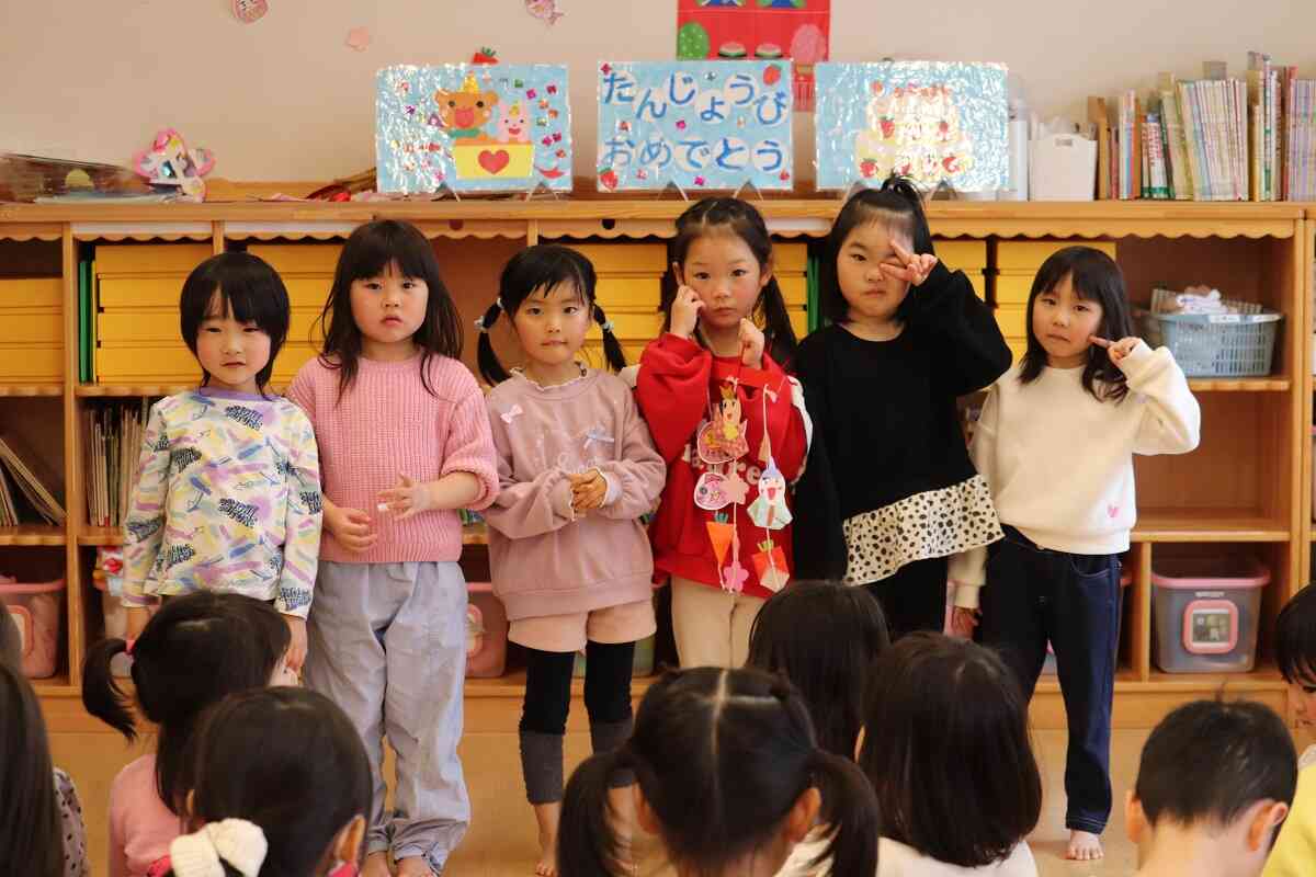 吊るし雛を作ったよ！