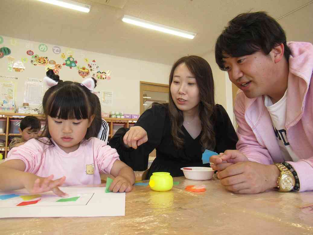 保育参観がありました☆【3歳児・りす組】