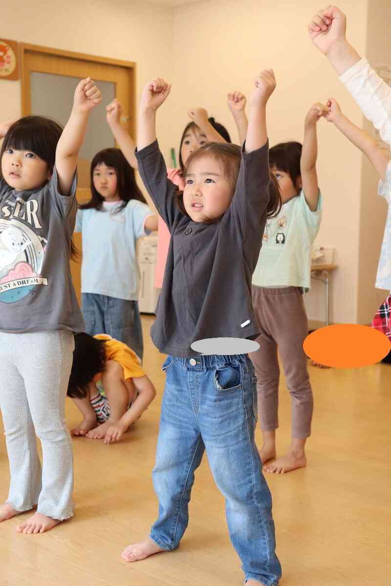 ダンス教室の様子♪【３・４・５歳児】