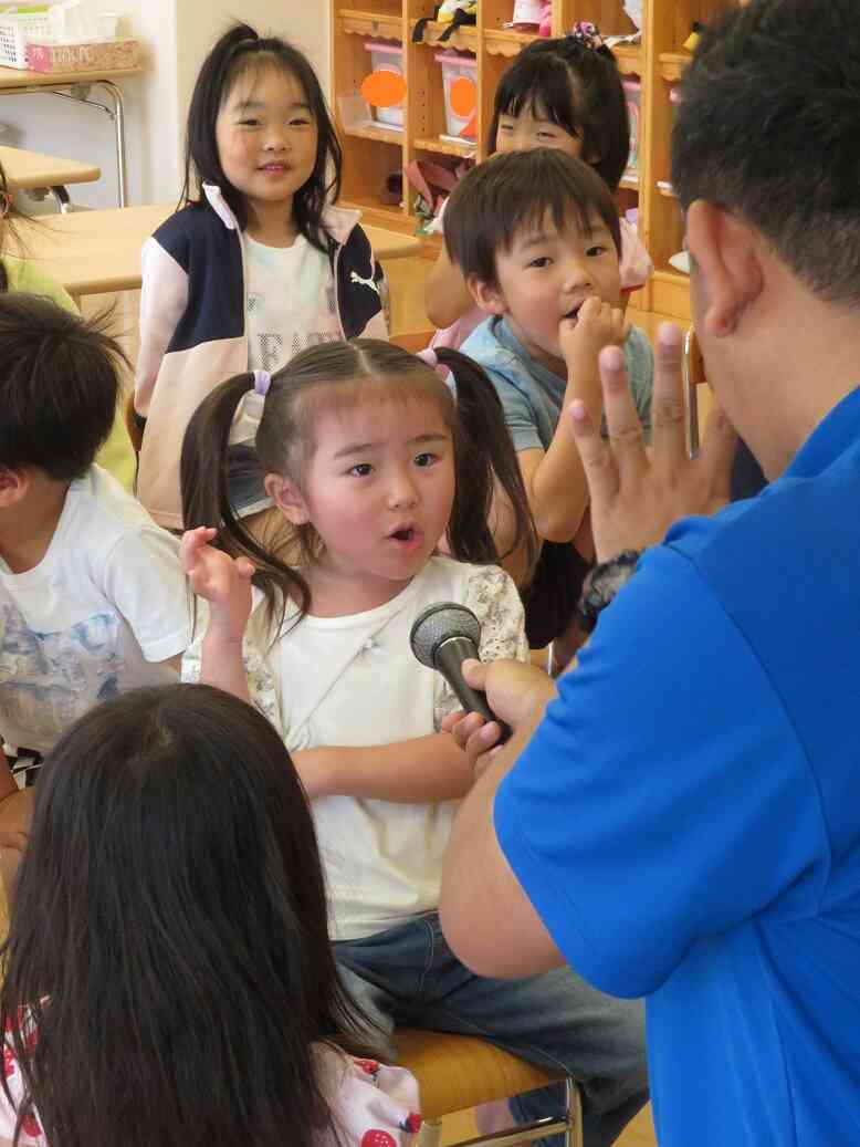 英語レッスンがありました！【３・４・５歳児】