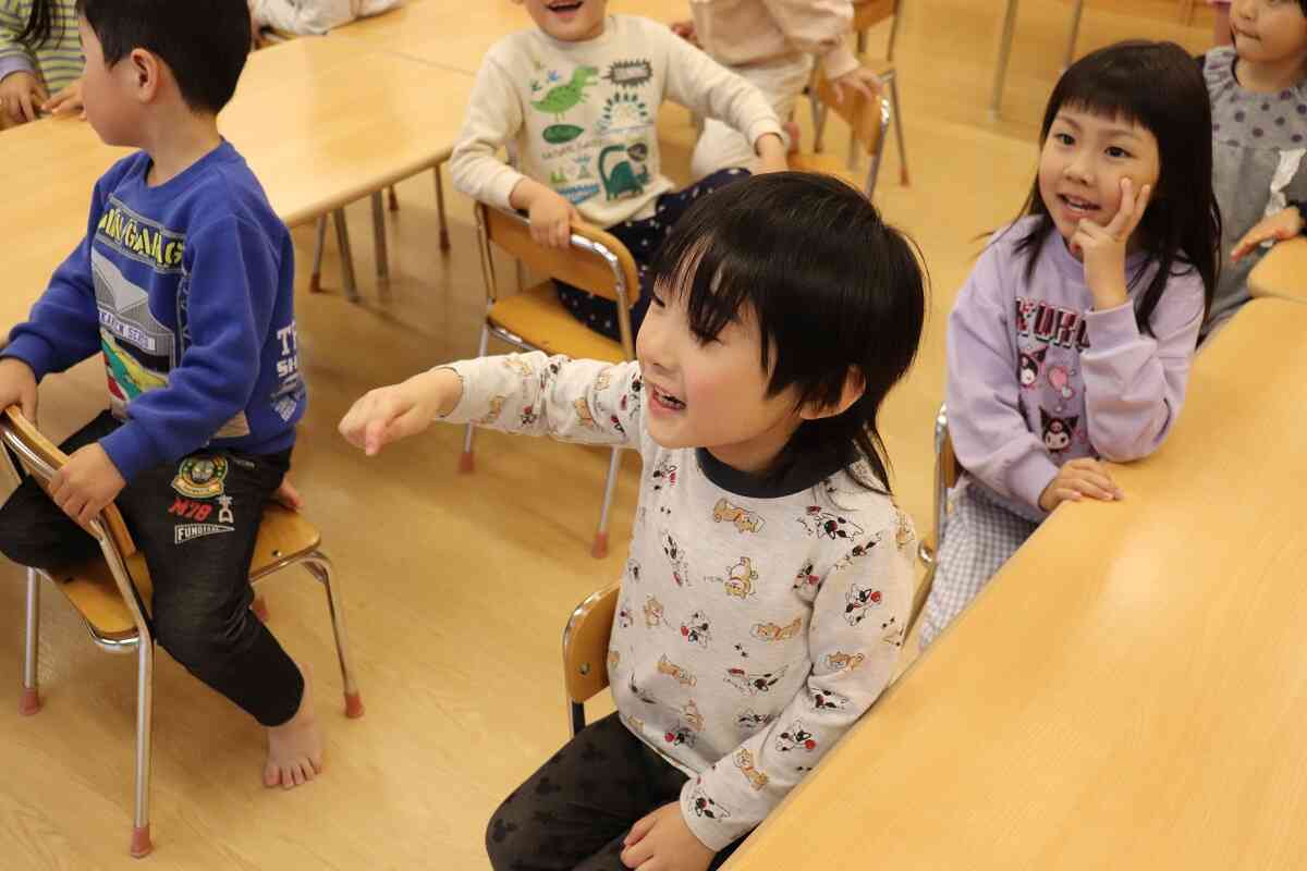 こいのぼりにビックリ！