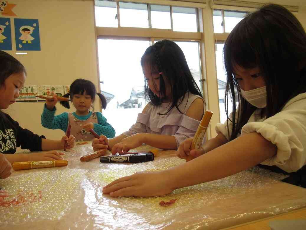 お店屋さんの準備中！