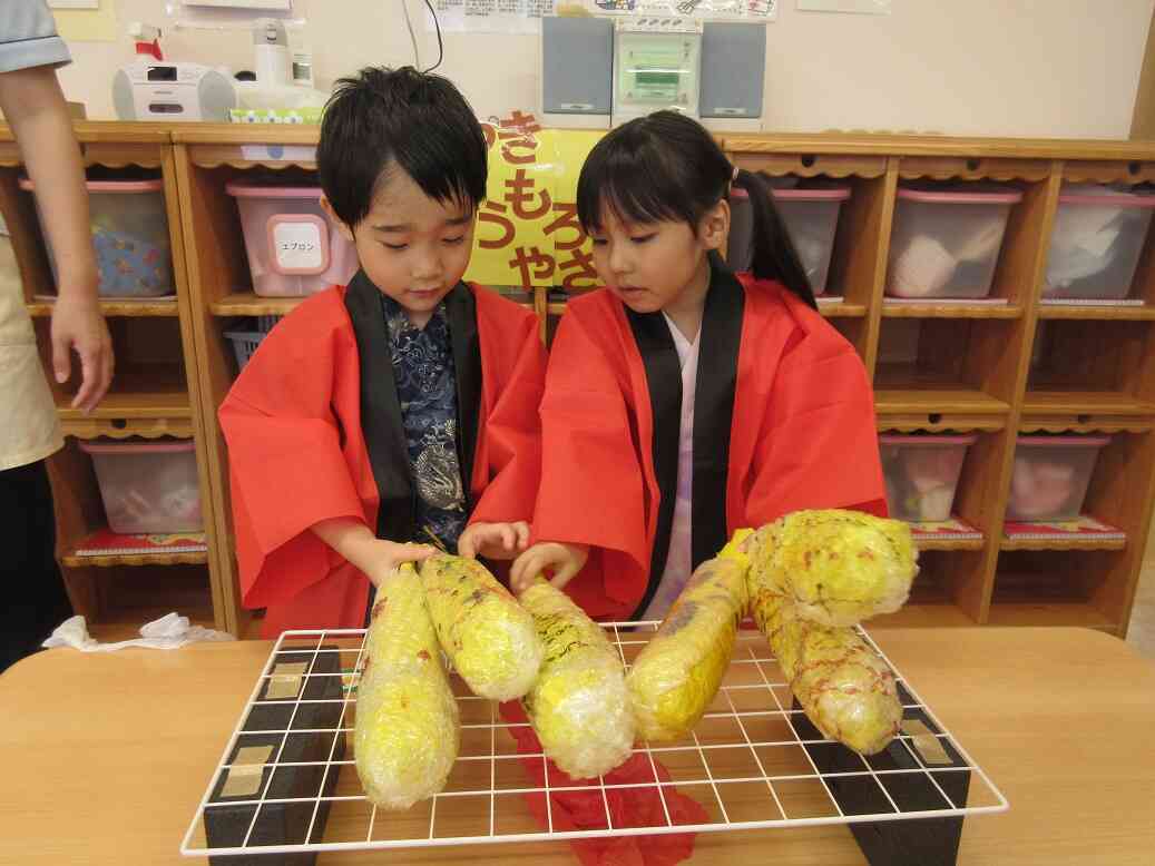 夏祭り会【きりんぐみ（5歳児）のお店屋さん①】