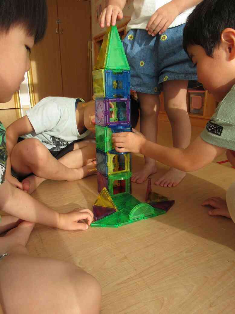 ぱんだ組（４歳児）の様子　～室内遊び～